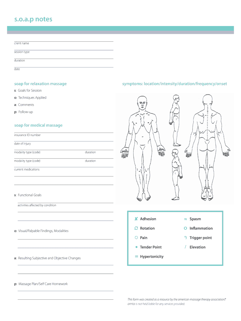 Soap Note Template Fill Online Printable Fillable Blank PdfFiller