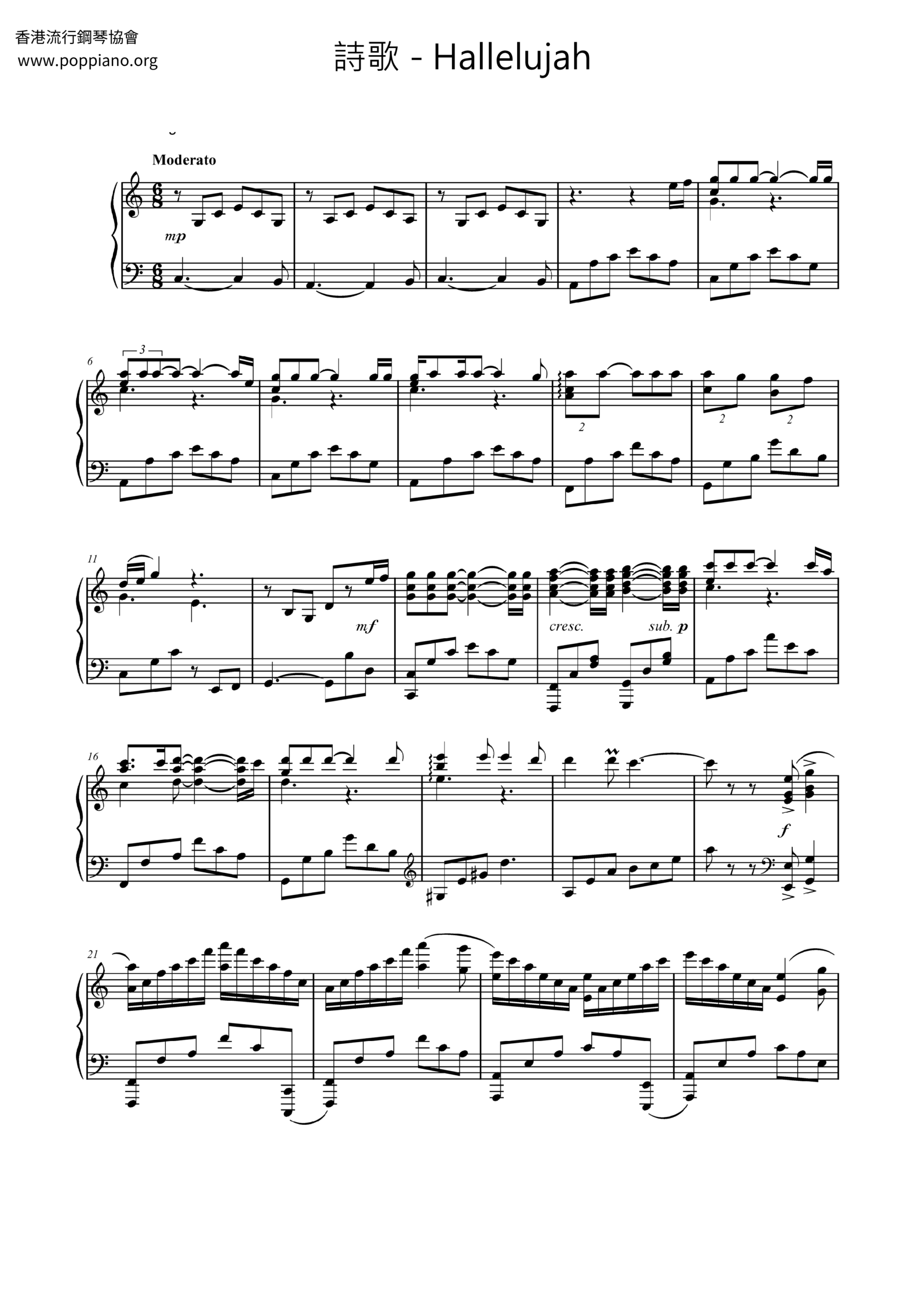  Spiritual Hallelujah Sheet Music Pdf Free Score Download 