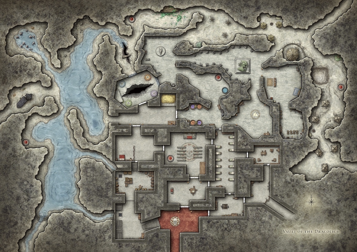 Dungeons And Dragons Printable Maps