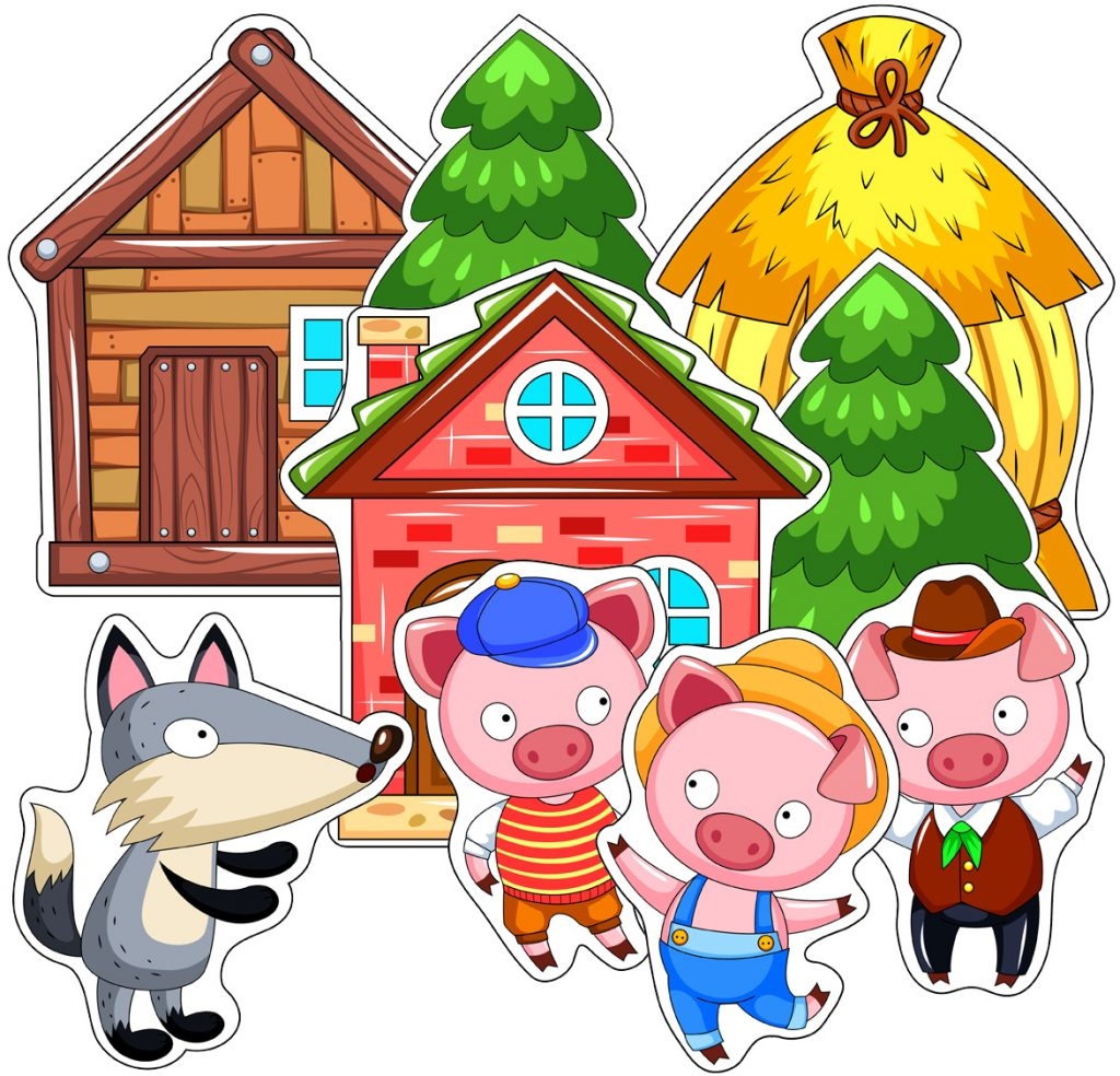 Three Little Pigs Paper Puppets TeachersMag