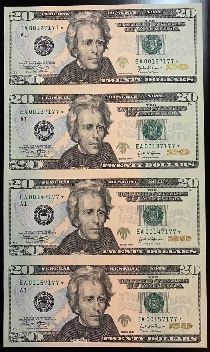 Printable 20 Dollar Bill Actual Size