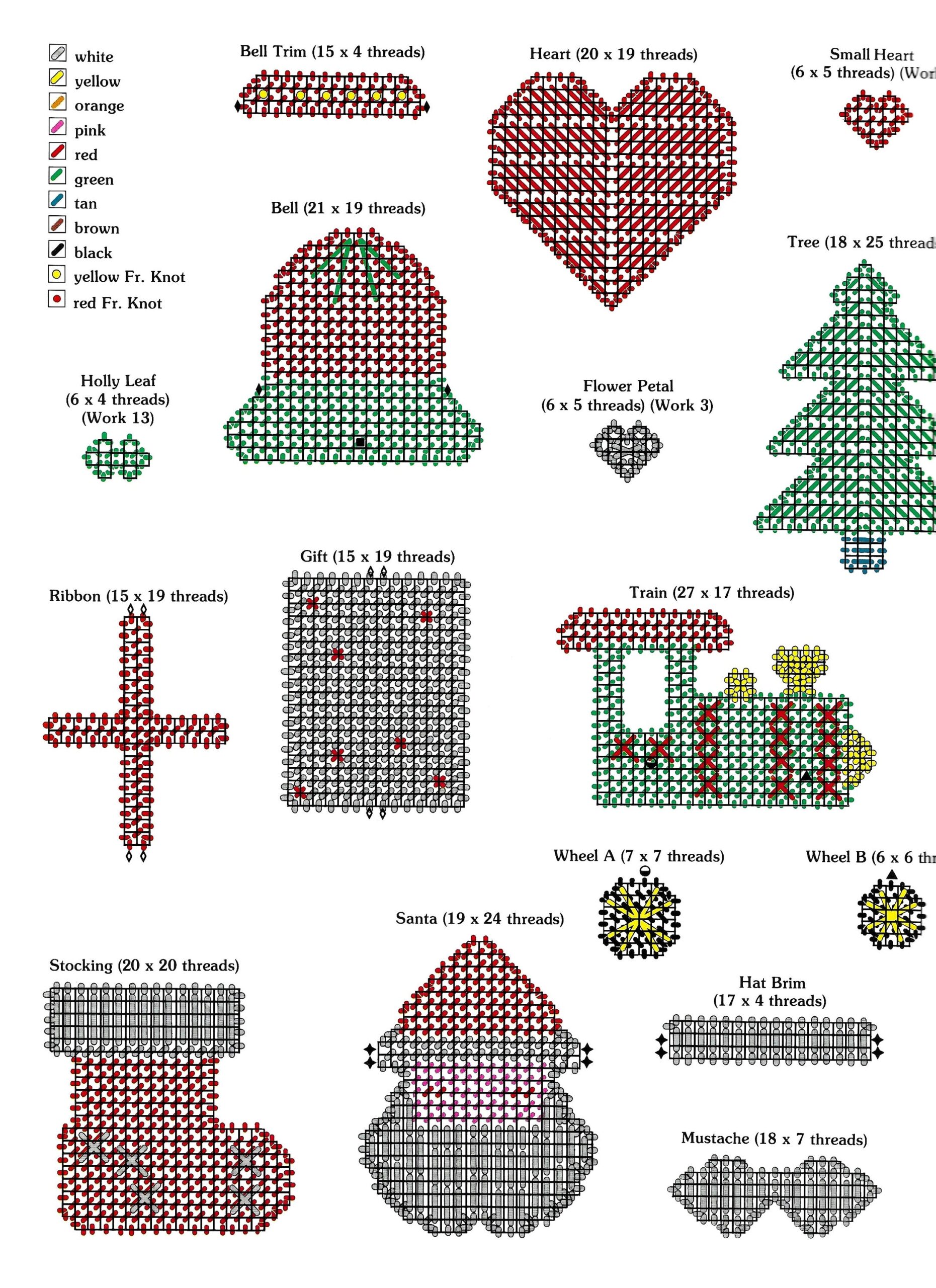Free Printable Plastic Canvas Christmas Patterns