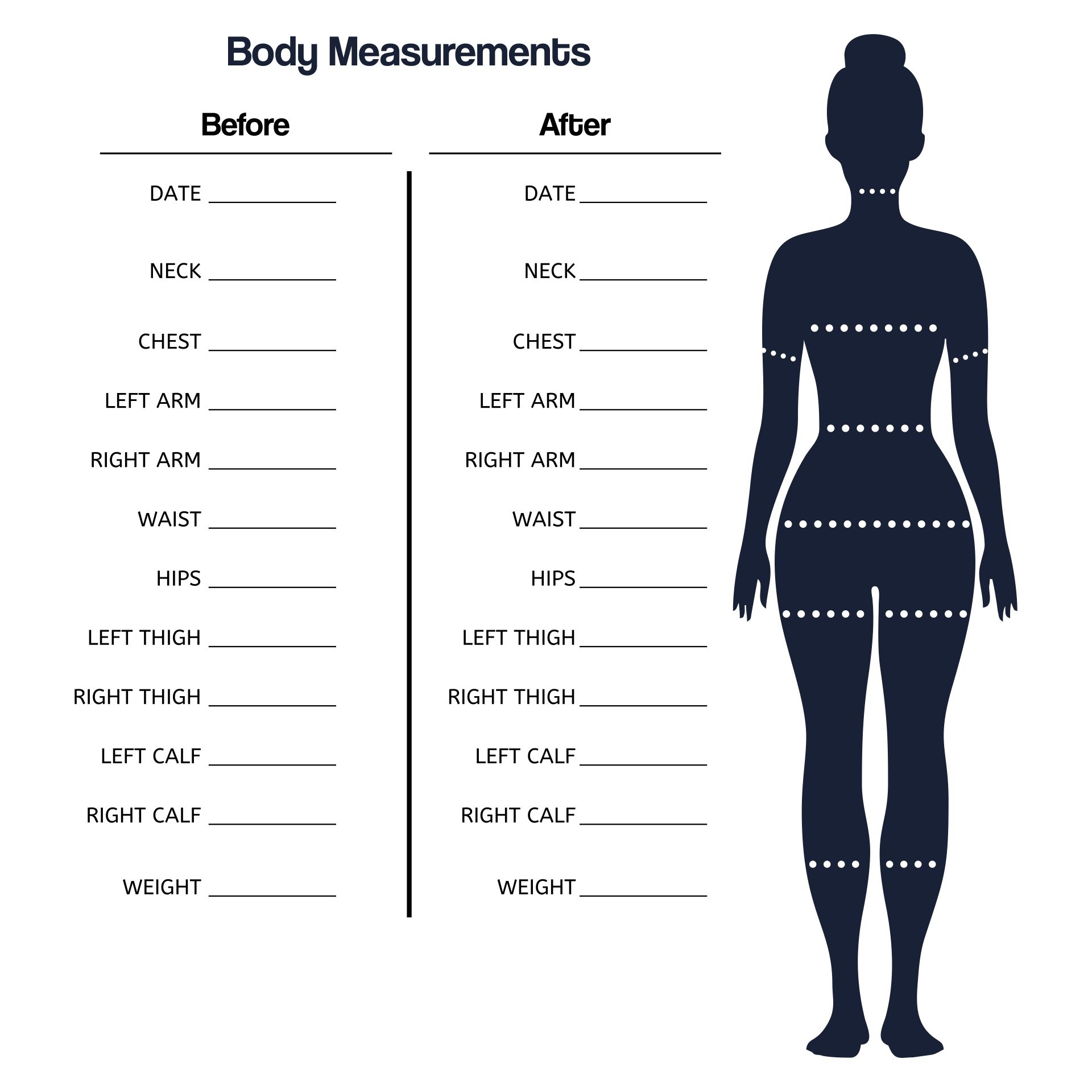 Weight Loss Tracker 10 Free PDF Printables Printablee