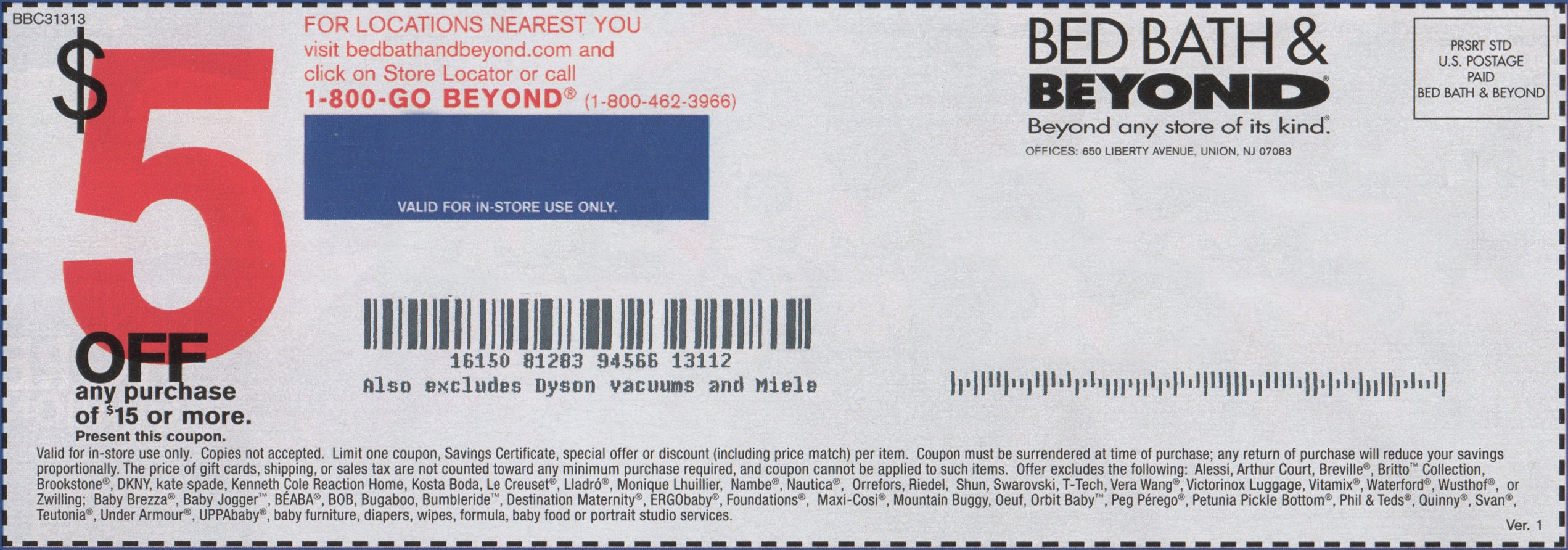 Printable Coupon For Bed Bath And Beyond
