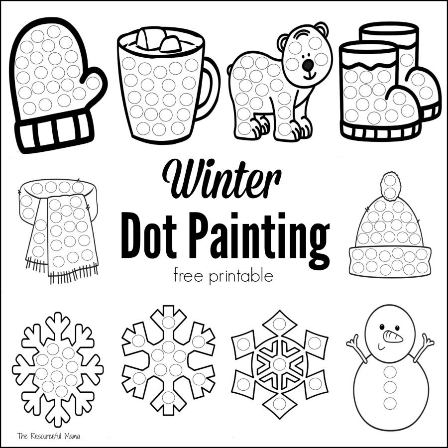 Free Printables For Art Lessons For Elementary Winter