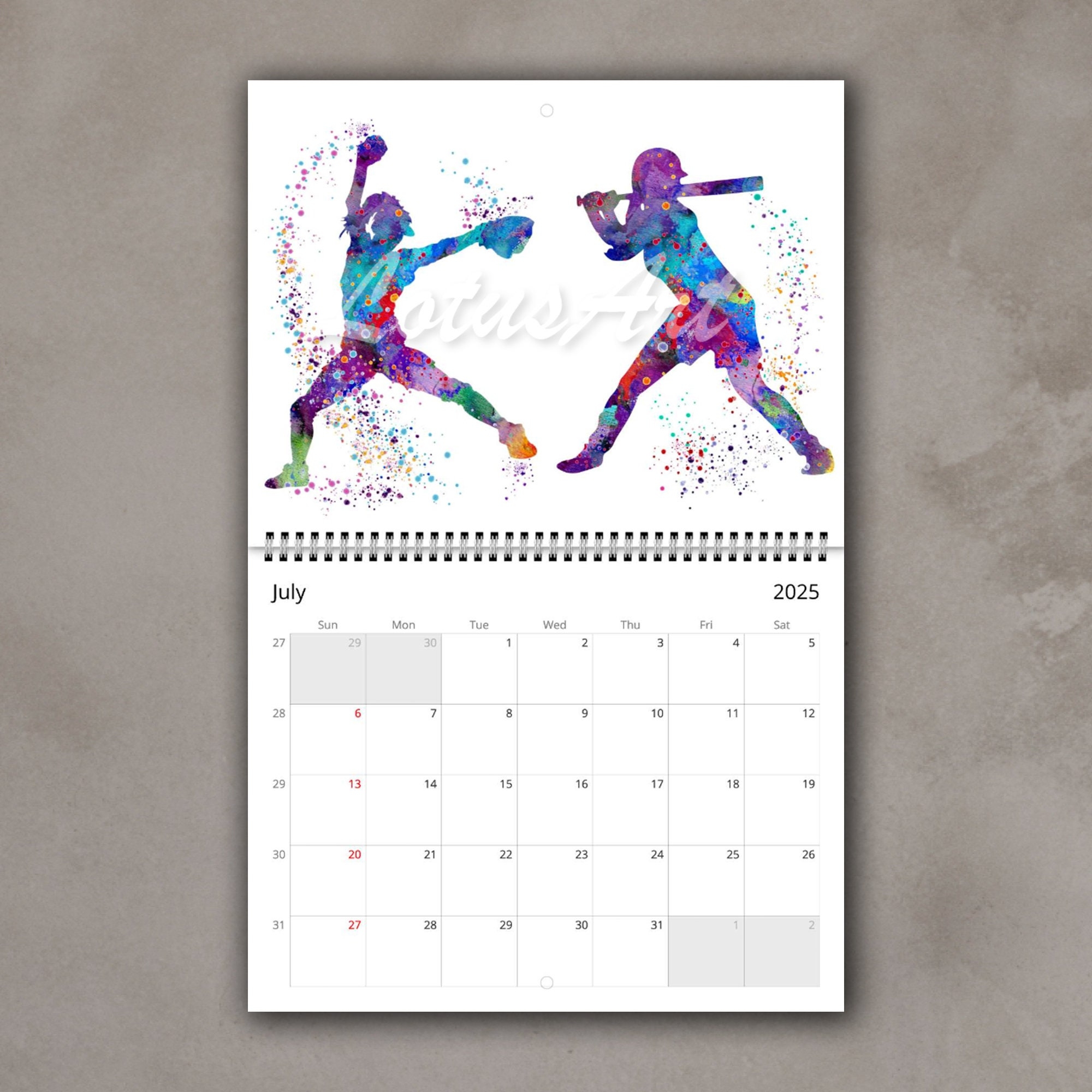 Sports Calendar July 2025
