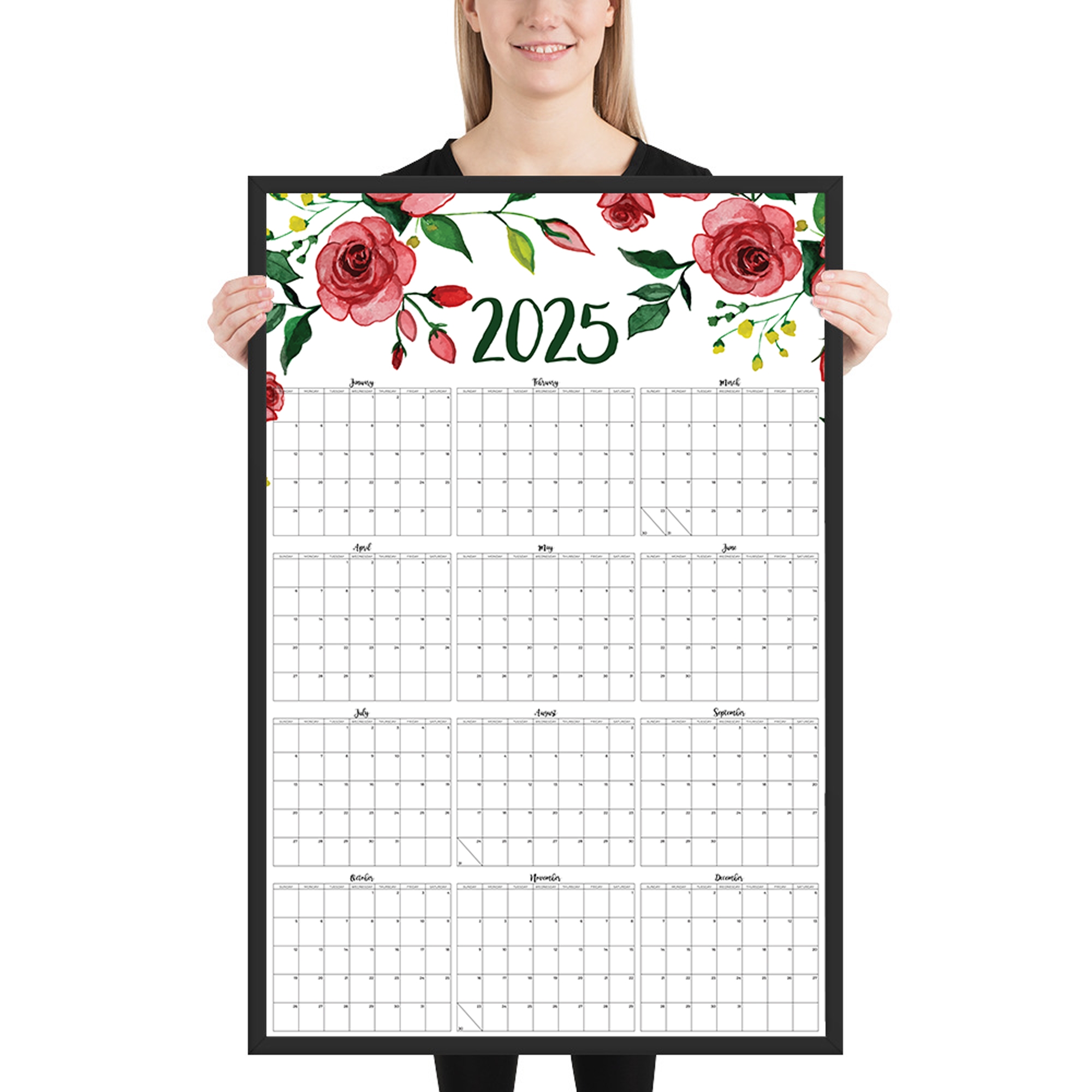 Wall Calendar 2025 Printable