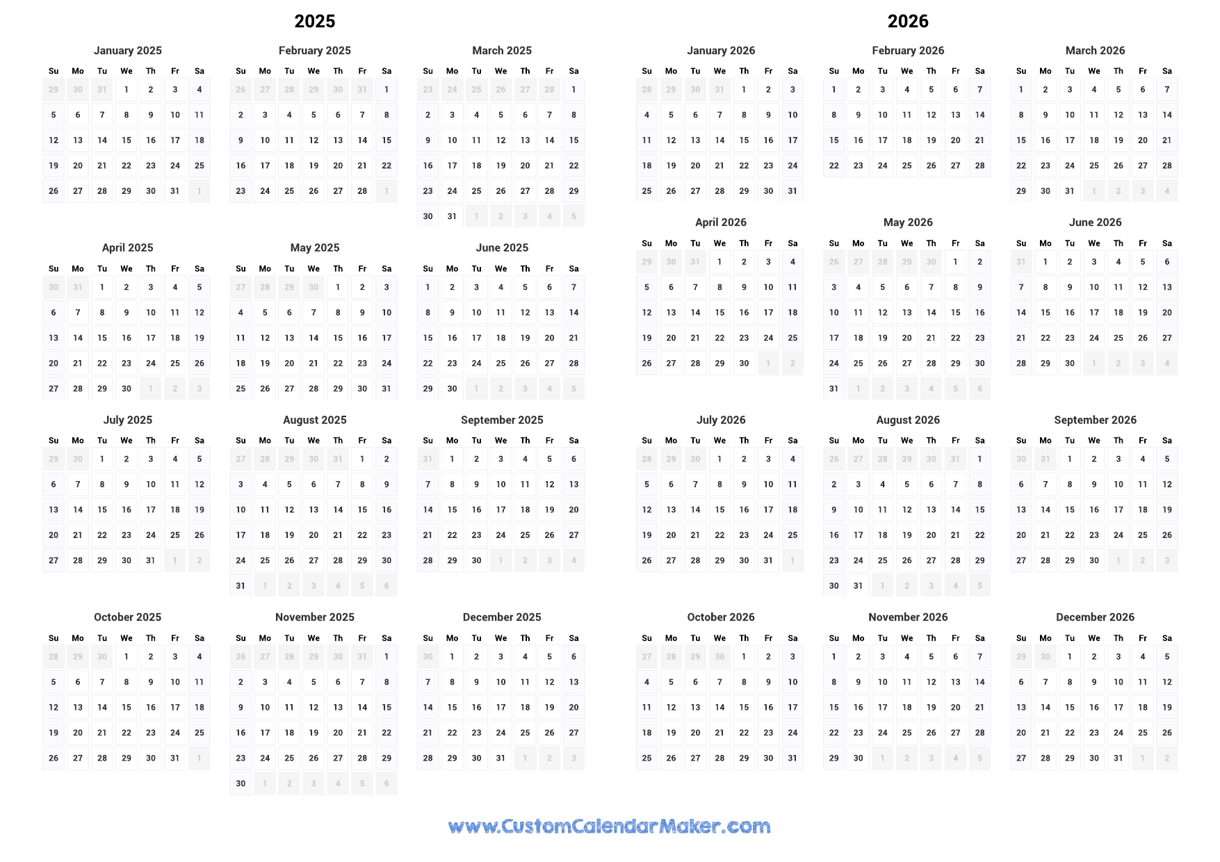 Mcps 2025-2026 Calendar Printable