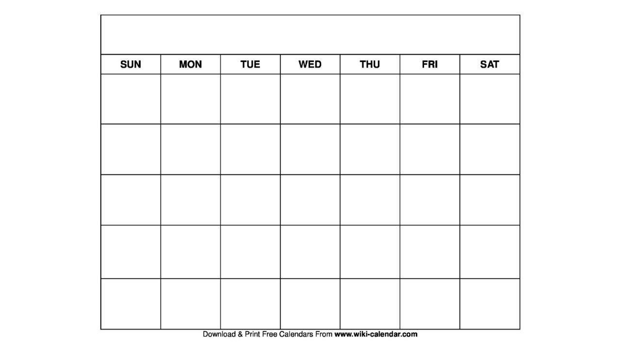 Wiki Calendar 2025 Printable