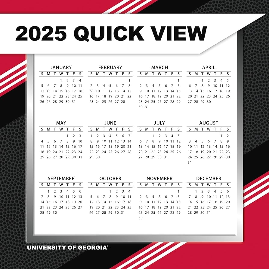 Uga Academic Calendar 2025 2026 Printable