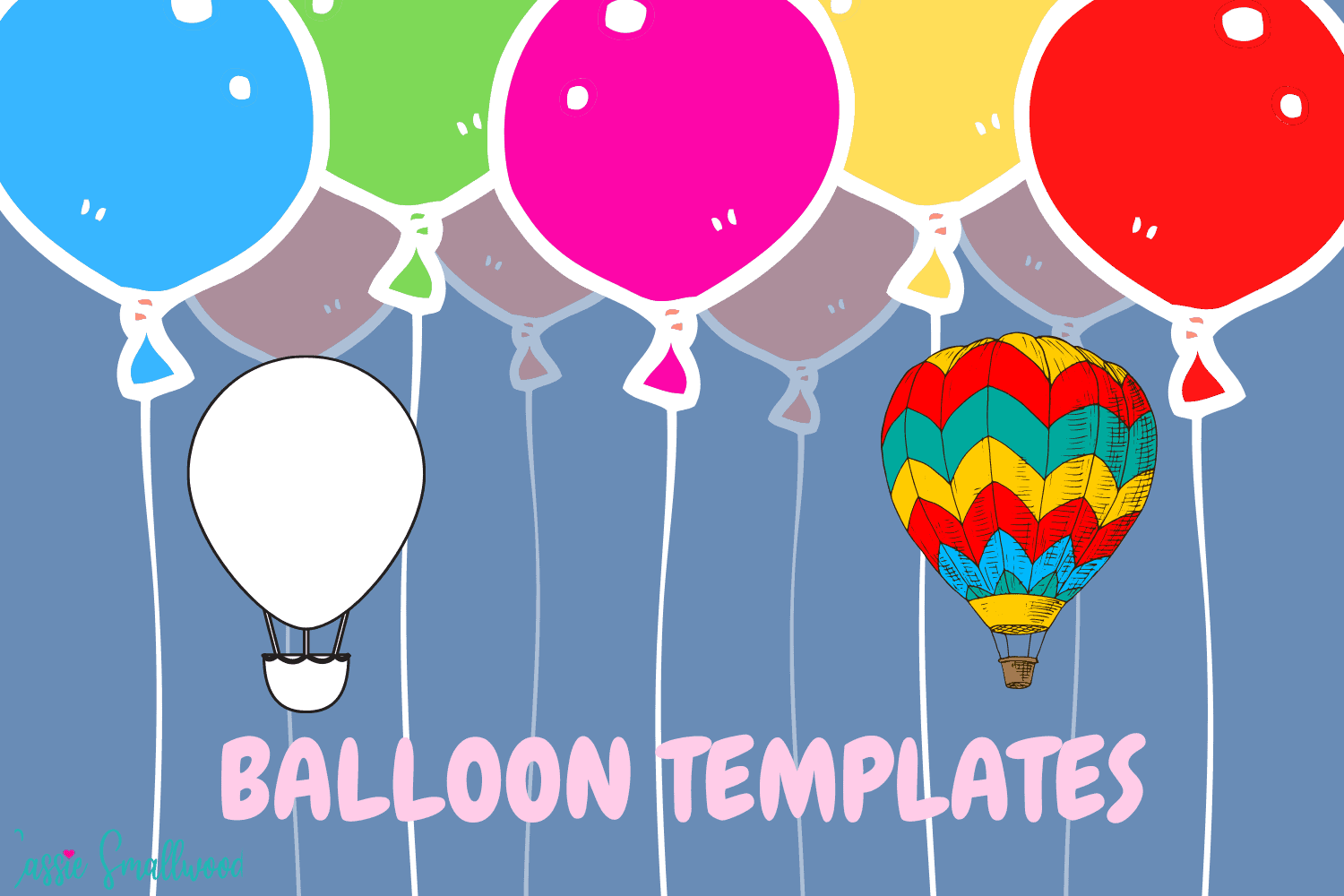 Free Printable Birthday Balloon Templates