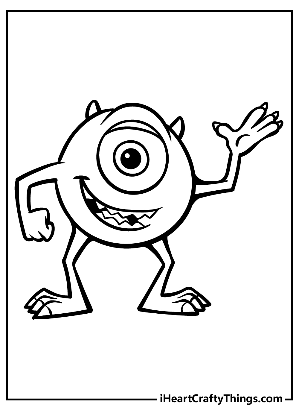 20 Monsters Inc Coloring Pages 100 Free Printables 