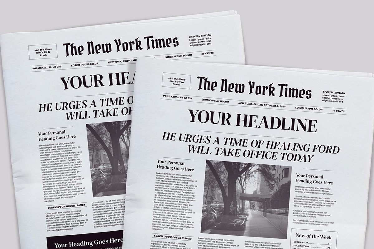 200 Free Newspaper Templates For Google Docs And Word Thegoodocs