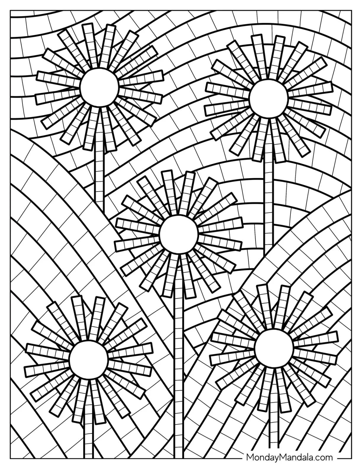 22 Mosaic Coloring Pages Free PDF Printables 22 Mosaic Coloring Pages Free PDF Printables