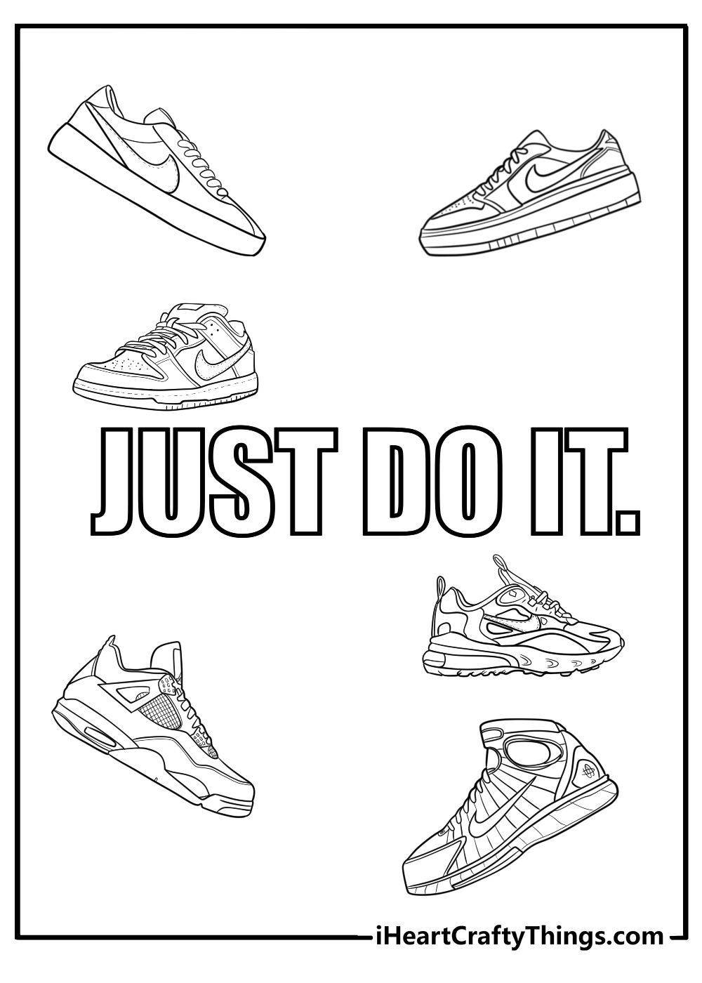 Free Printable Running Shoe Templates Free Printable Running Shoe Templates