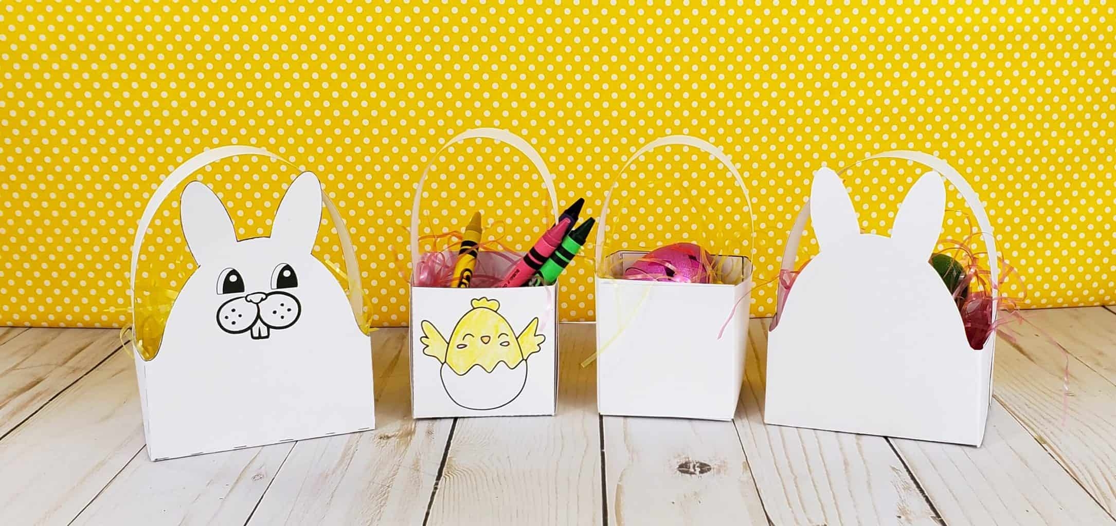 Free Printable Easter Basket Templates