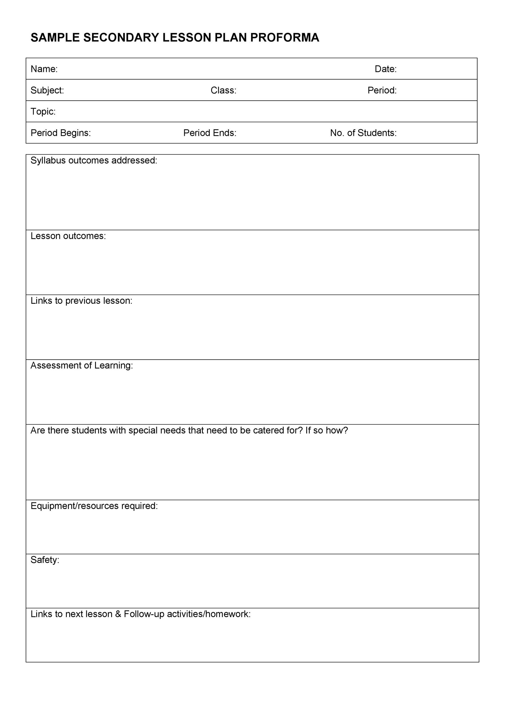 44 FREE Lesson Plan Templates Common Core Preschool Weekly  44 FREE Lesson Plan Templates Common Core Preschool Weekly