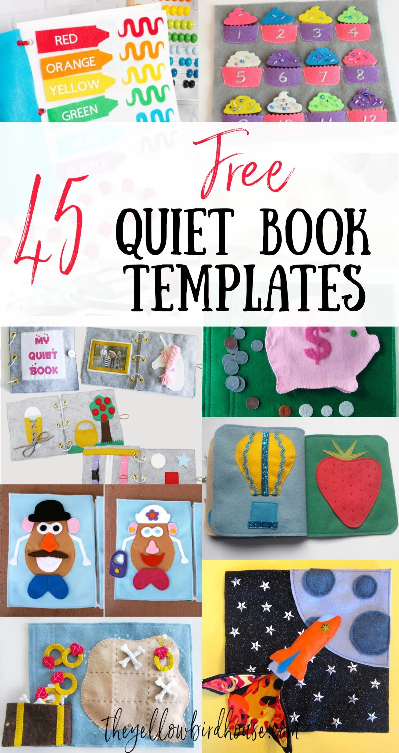 45 Free Quiet Book Templates Pages The Yellow Birdhouse 45 Free Quiet Book Templates Pages The Yellow Birdhouse