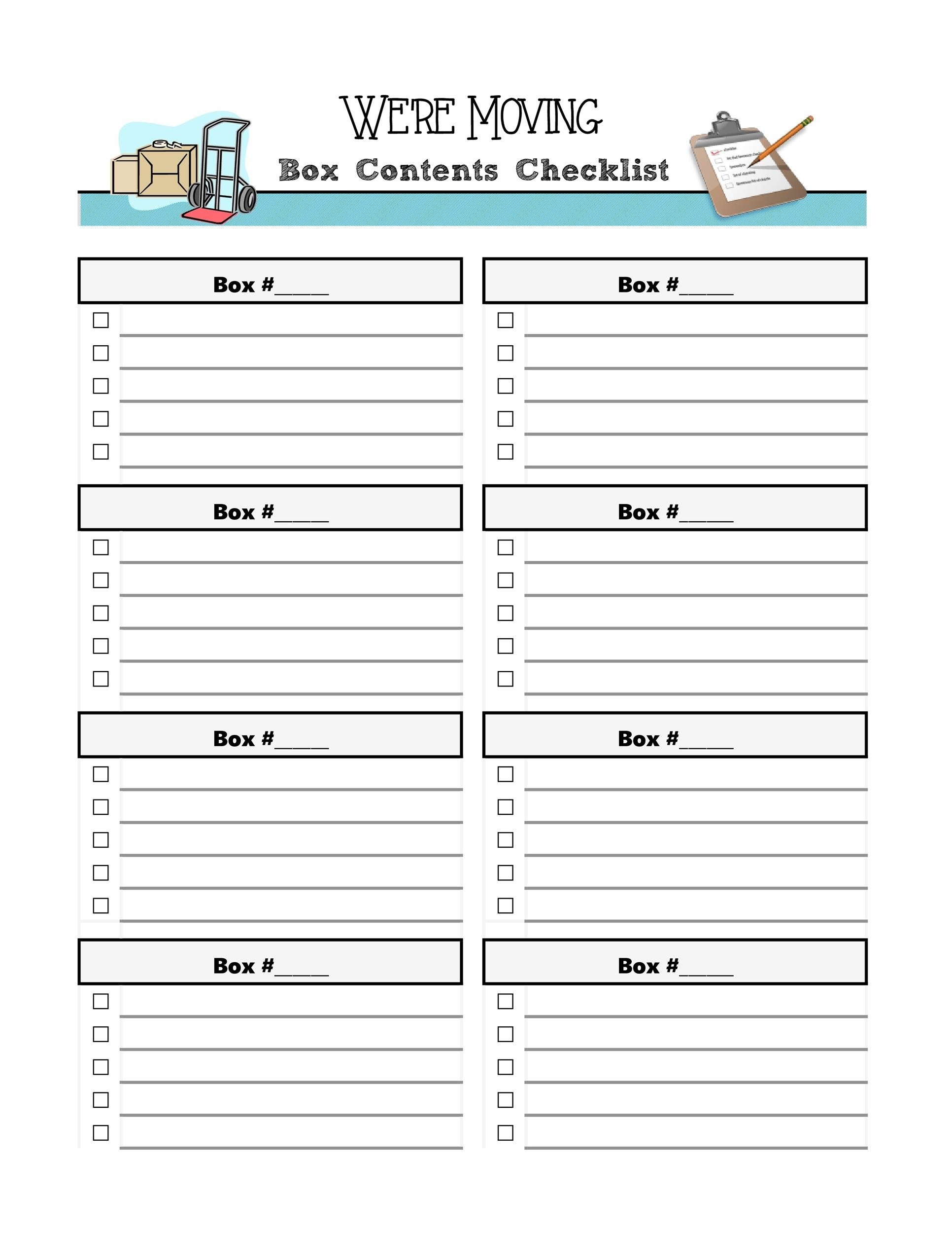 45 Great Moving Checklists Checklist For Moving In Out TemplateLab 45 Great Moving Checklists Checklist For Moving In Out TemplateLab