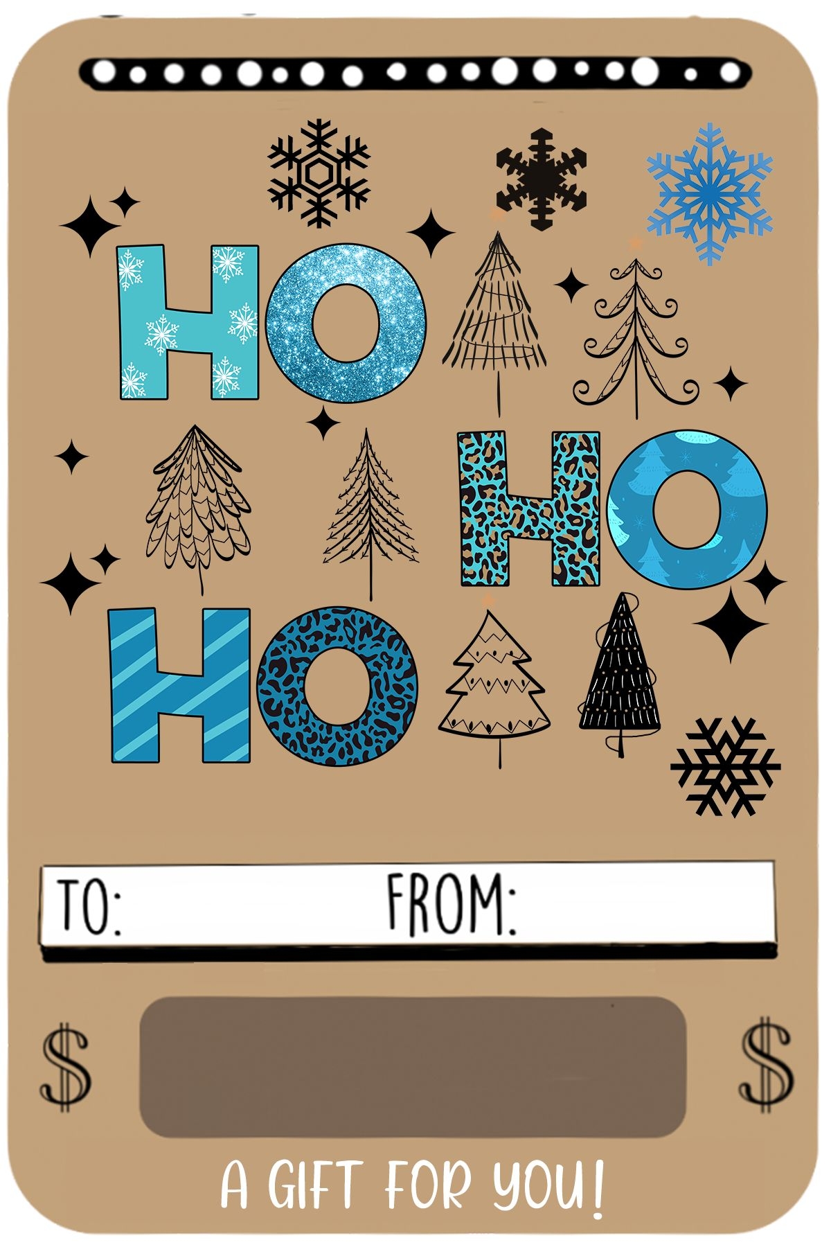 50 Free Printable Christmas Money Cards Free Money Holders