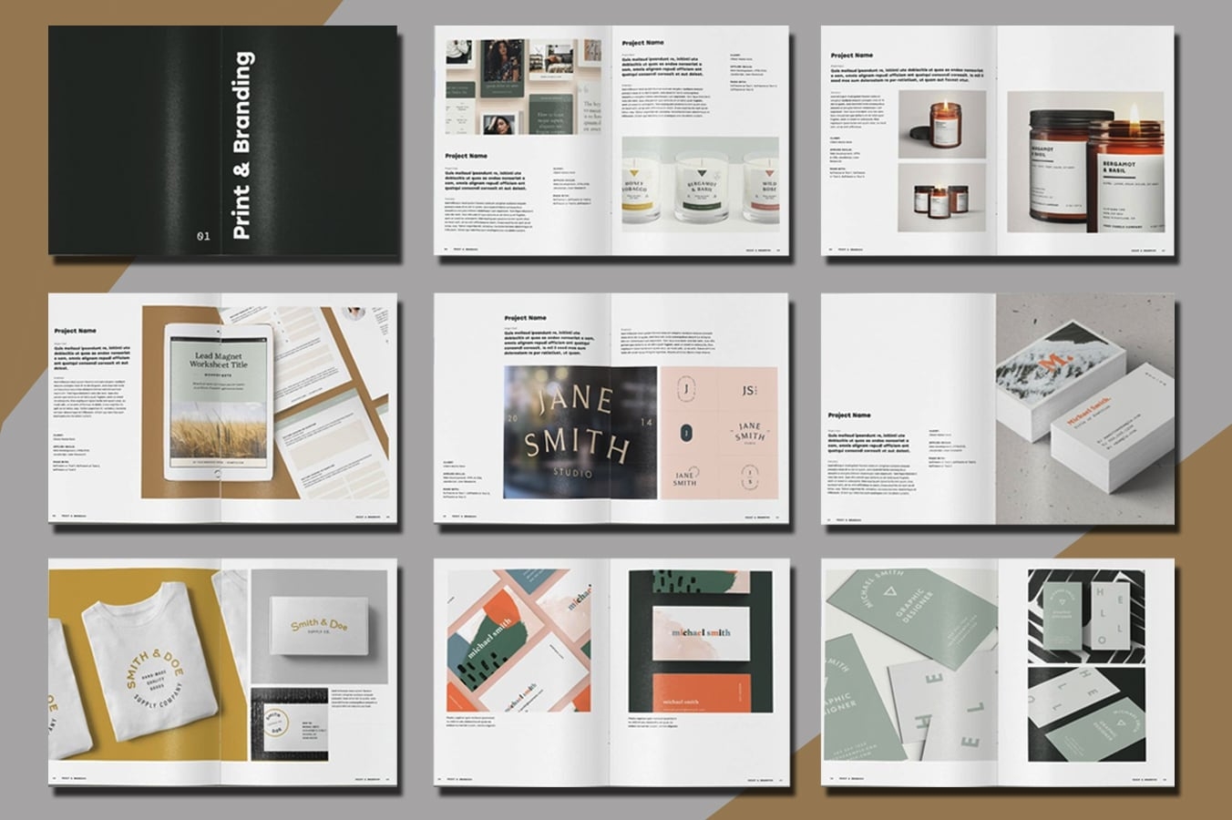 60 Best InDesign Portfolio Templates 2025 Redokun Blog