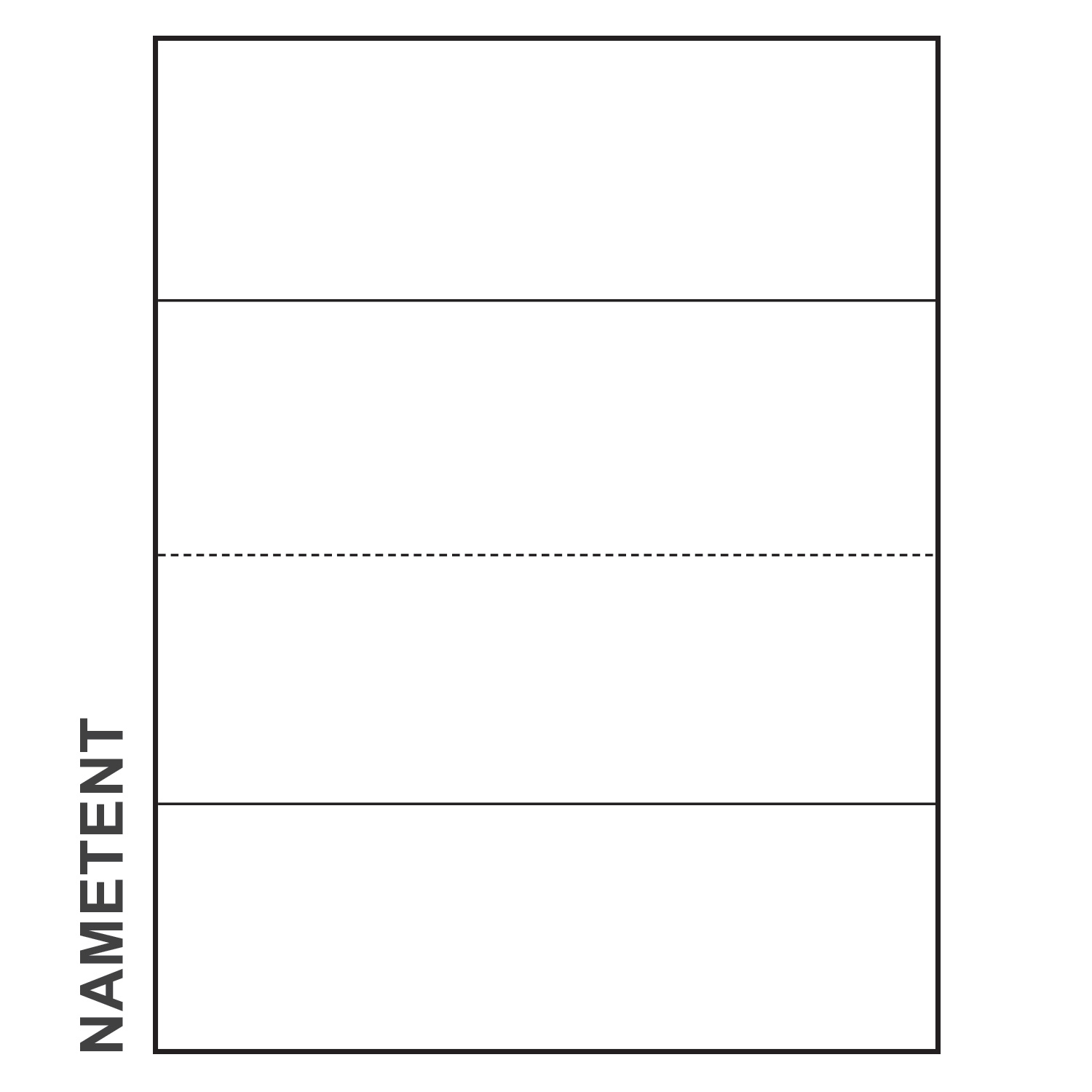Free Printable Name Tent Templates