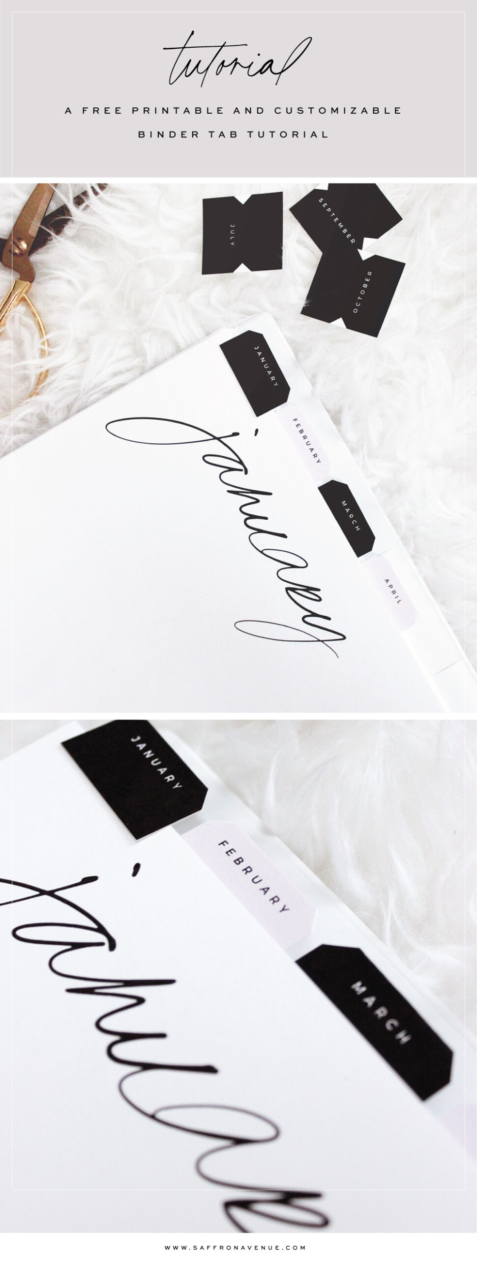 Free Printable Divider Tab Templates Free Printable Divider Tab Templates