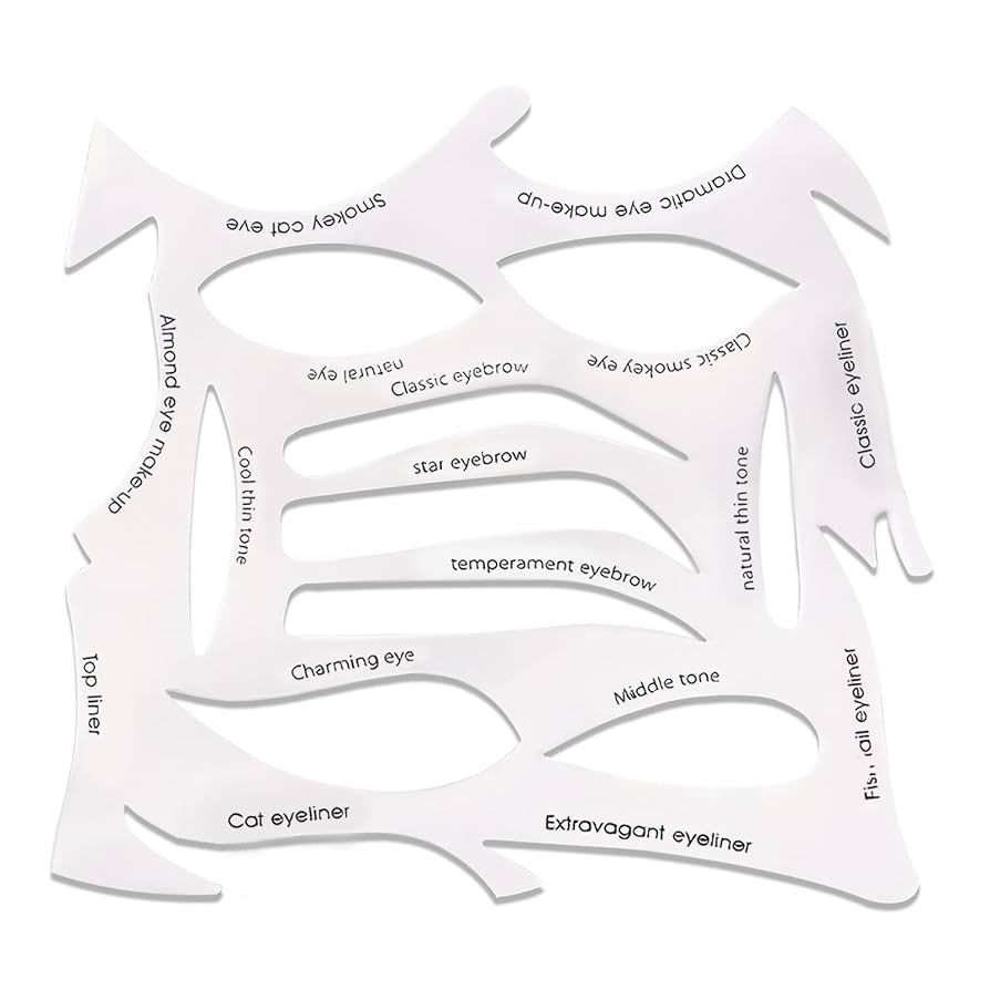 Free Printable Eyeliner Stencil Templates
