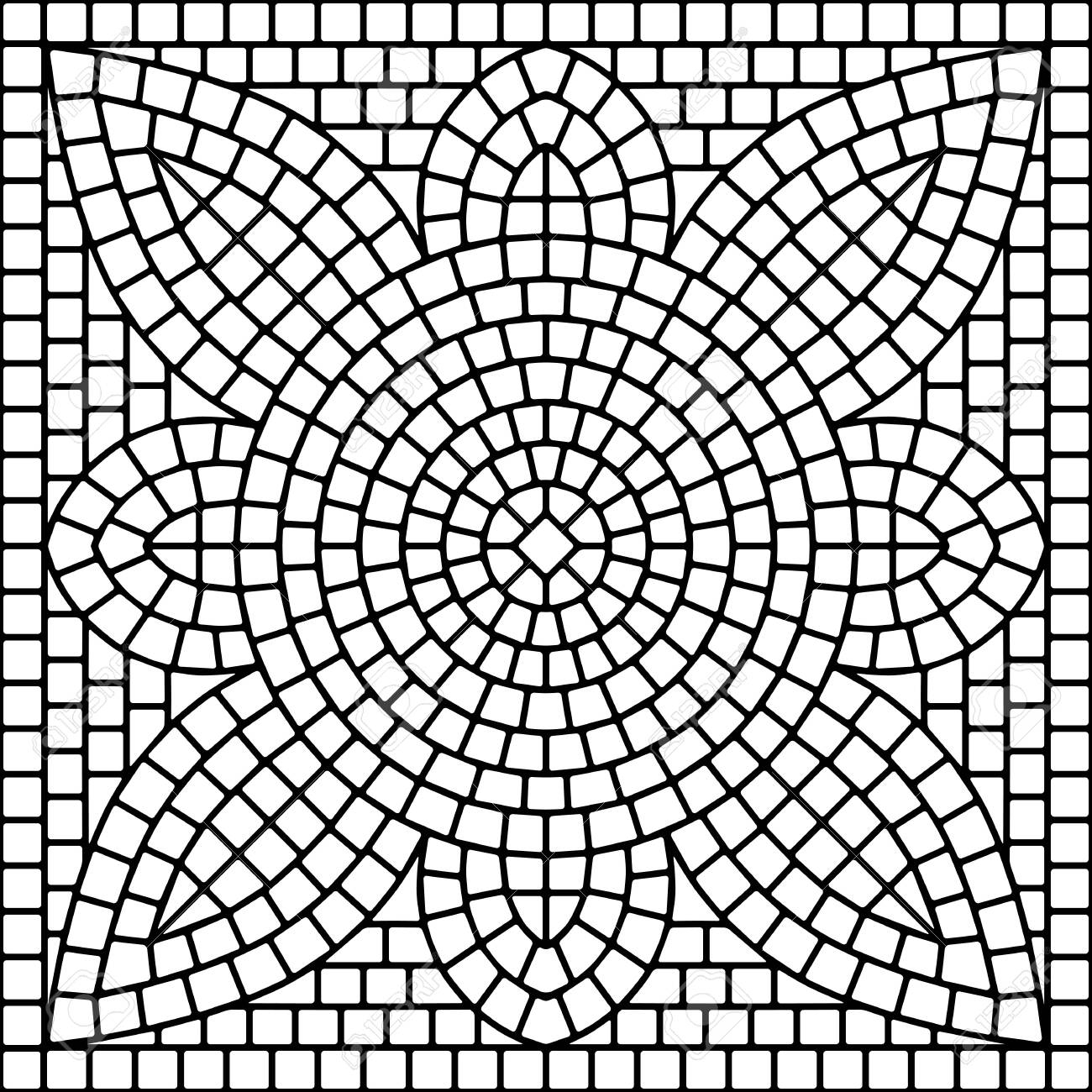 Free Printable Roman Mosaic Templates
