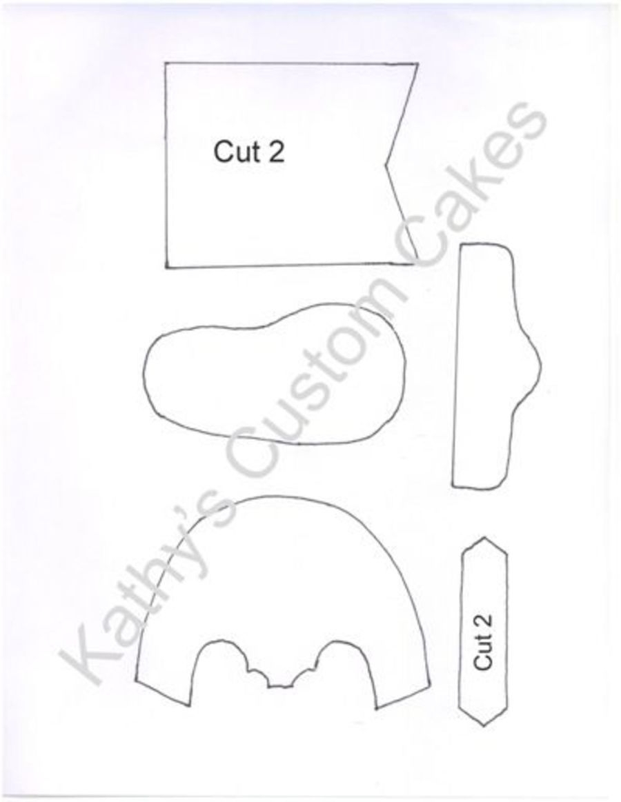 Free Printable Cowboy Boot Templates