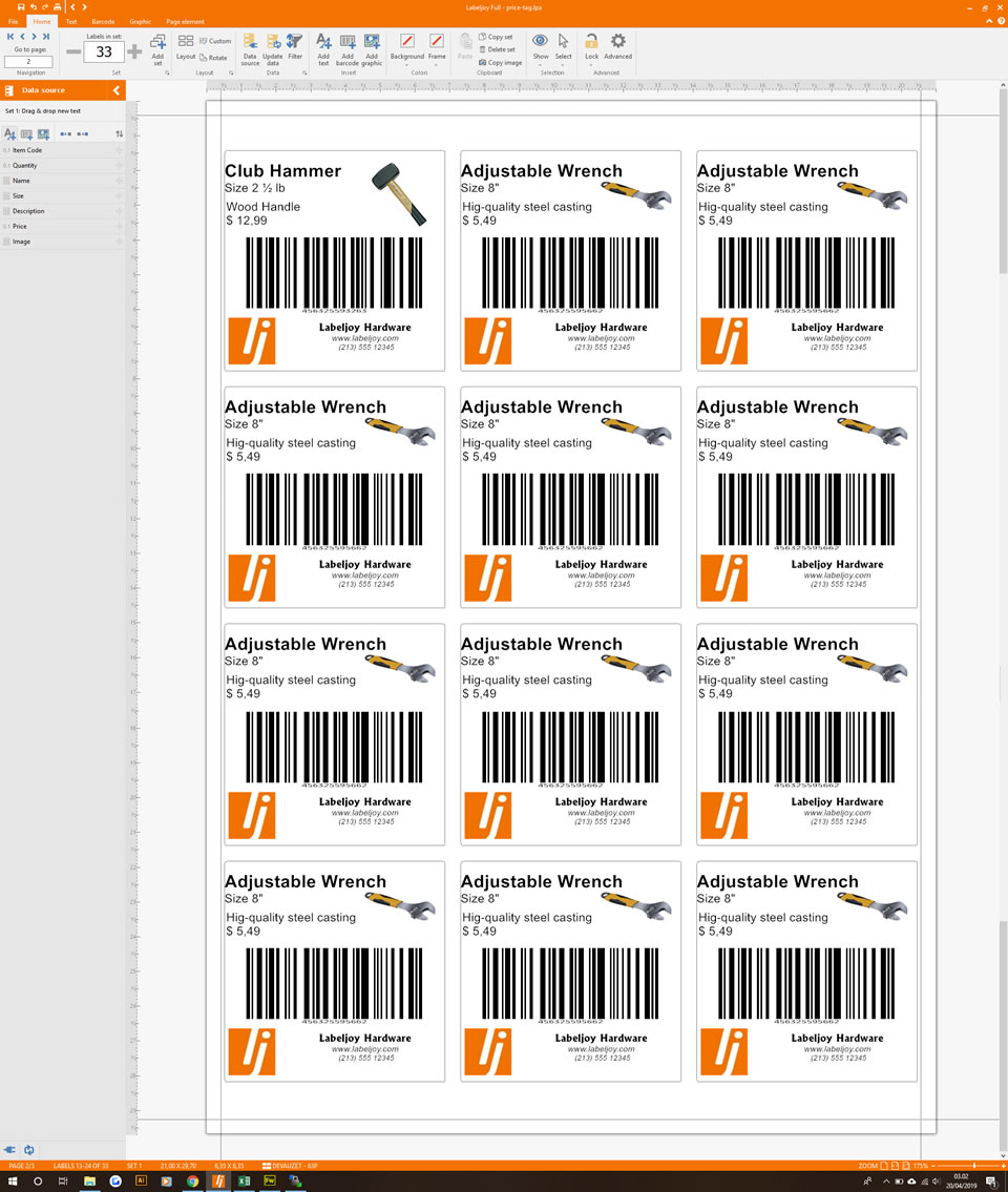 Free Printable Price Tag Templates