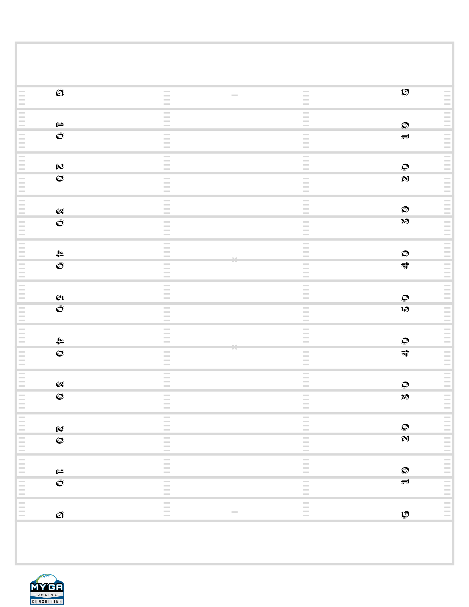 Blank Football Field My GA Online Blank Football Field My GA Online