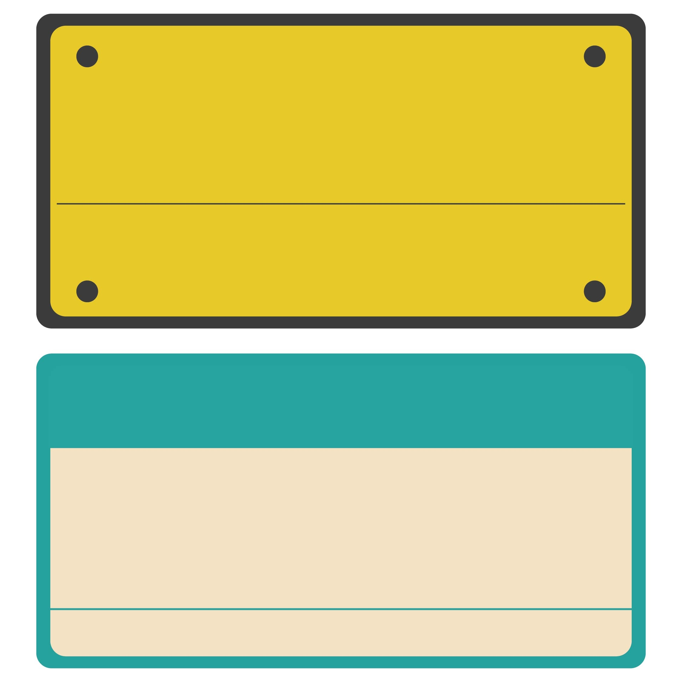Free Printable Number Plate Templates