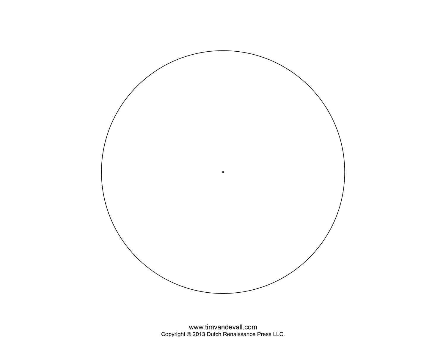 Free Printable Circle Graph Templates