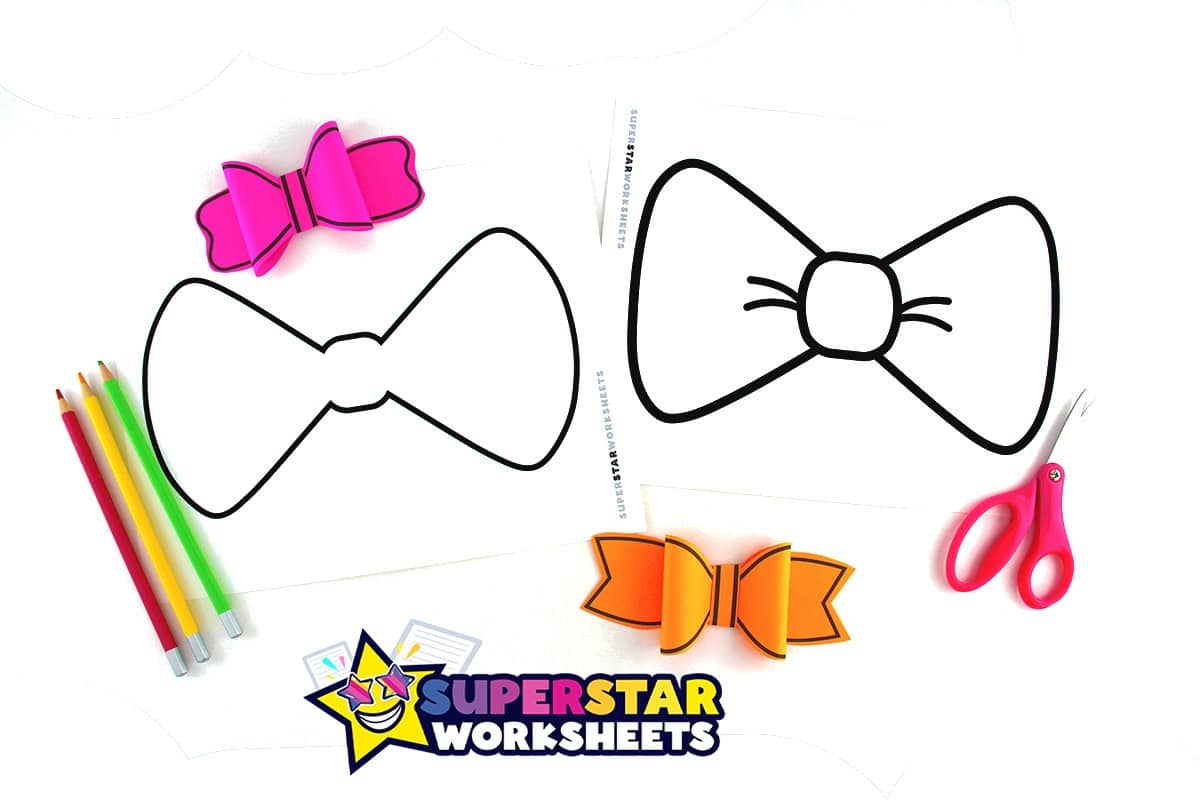 Free Printable Christmas Bow Templates