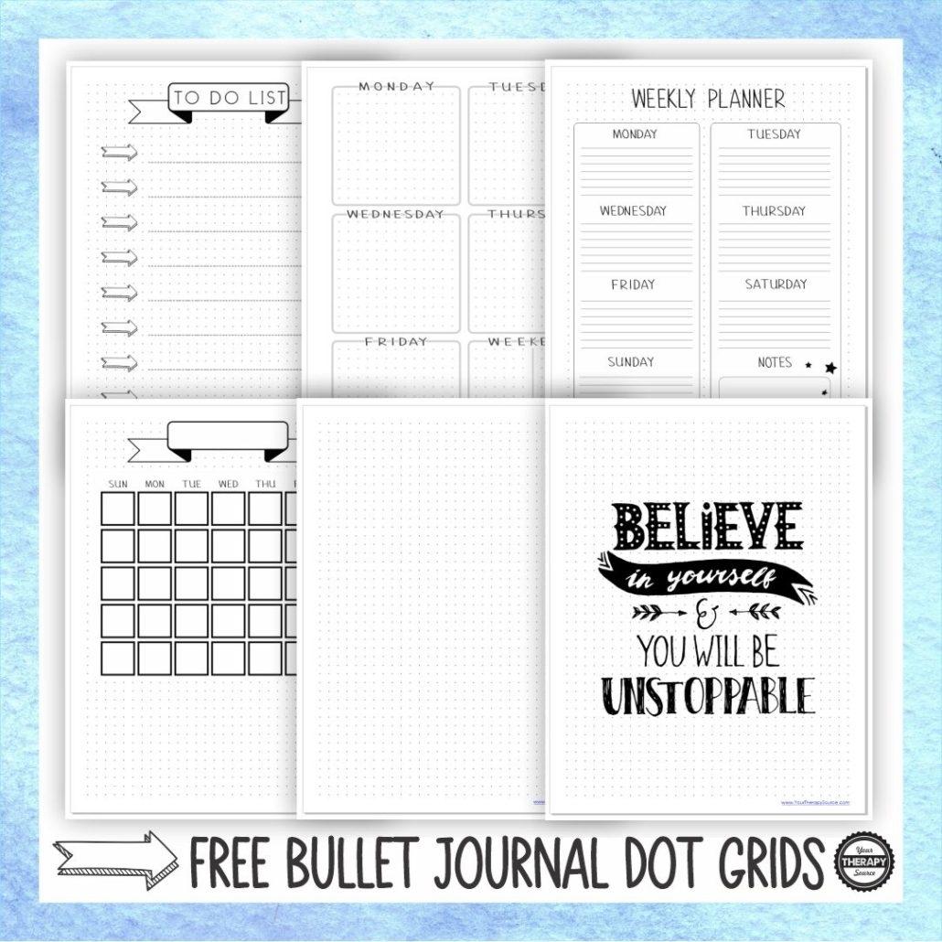 Free Printable Journal Templates