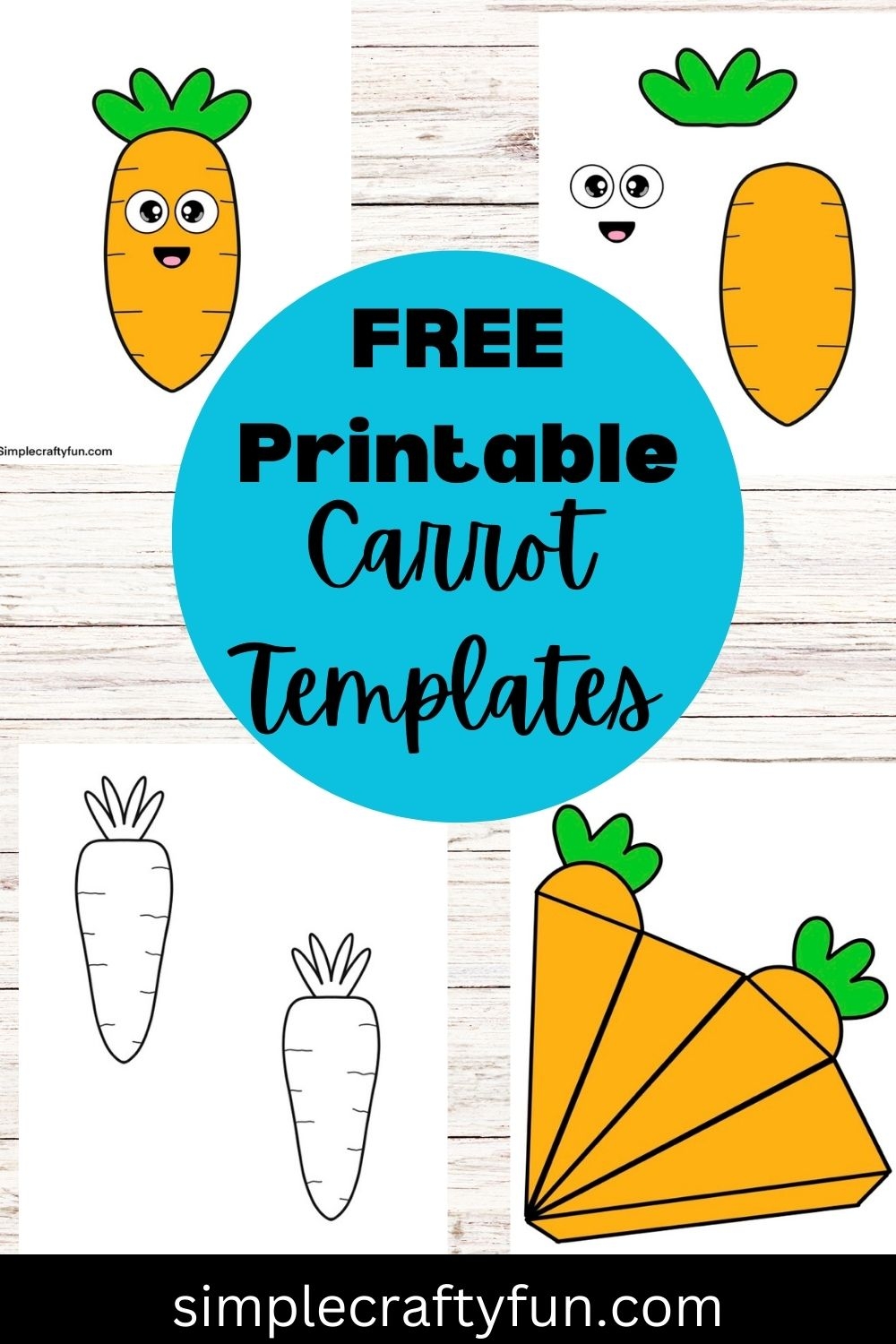 Carrot Template 18 Free Printables Carrot Template 18 Free Printables