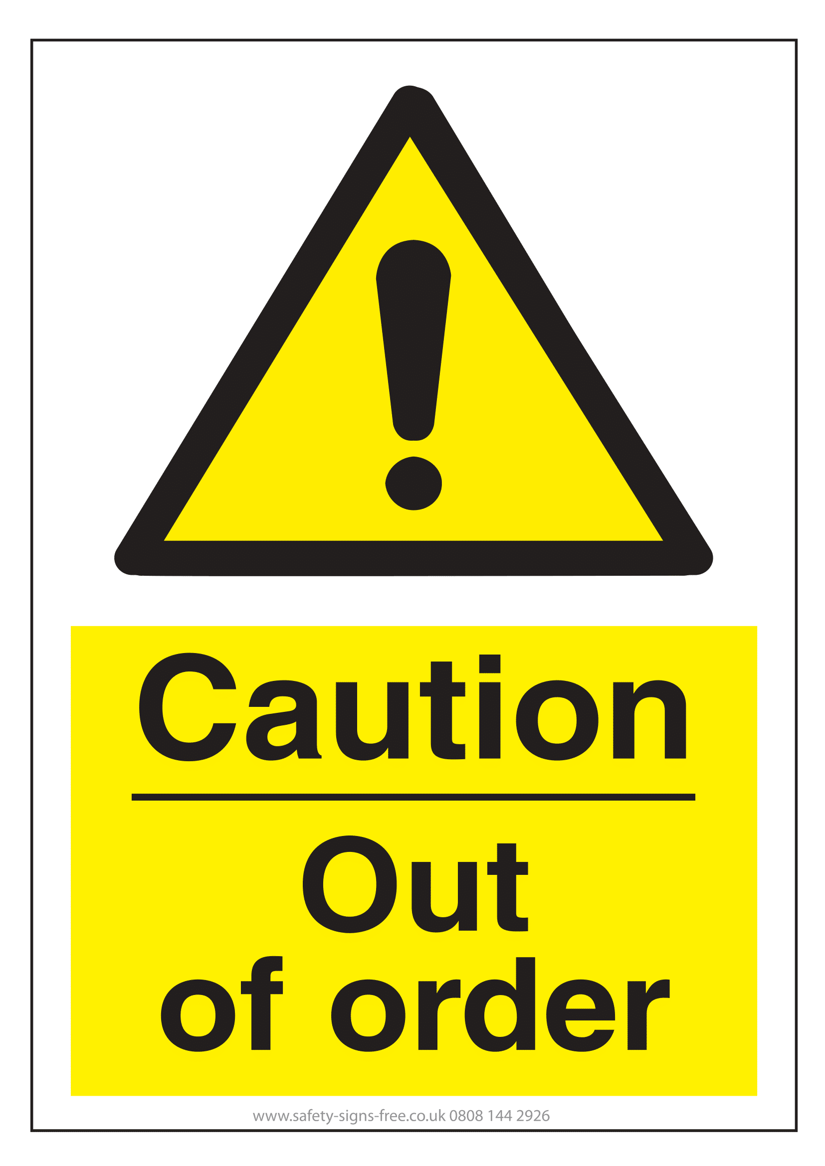 Caution Signs Poster Template Caution Signs Poster Template