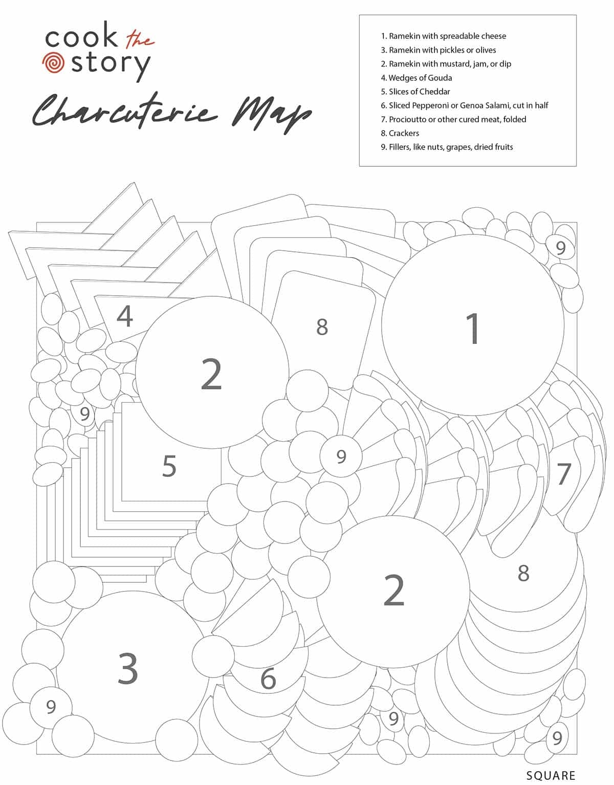 Charcuterie Board Maps Get The Templates COOKtheSTORY