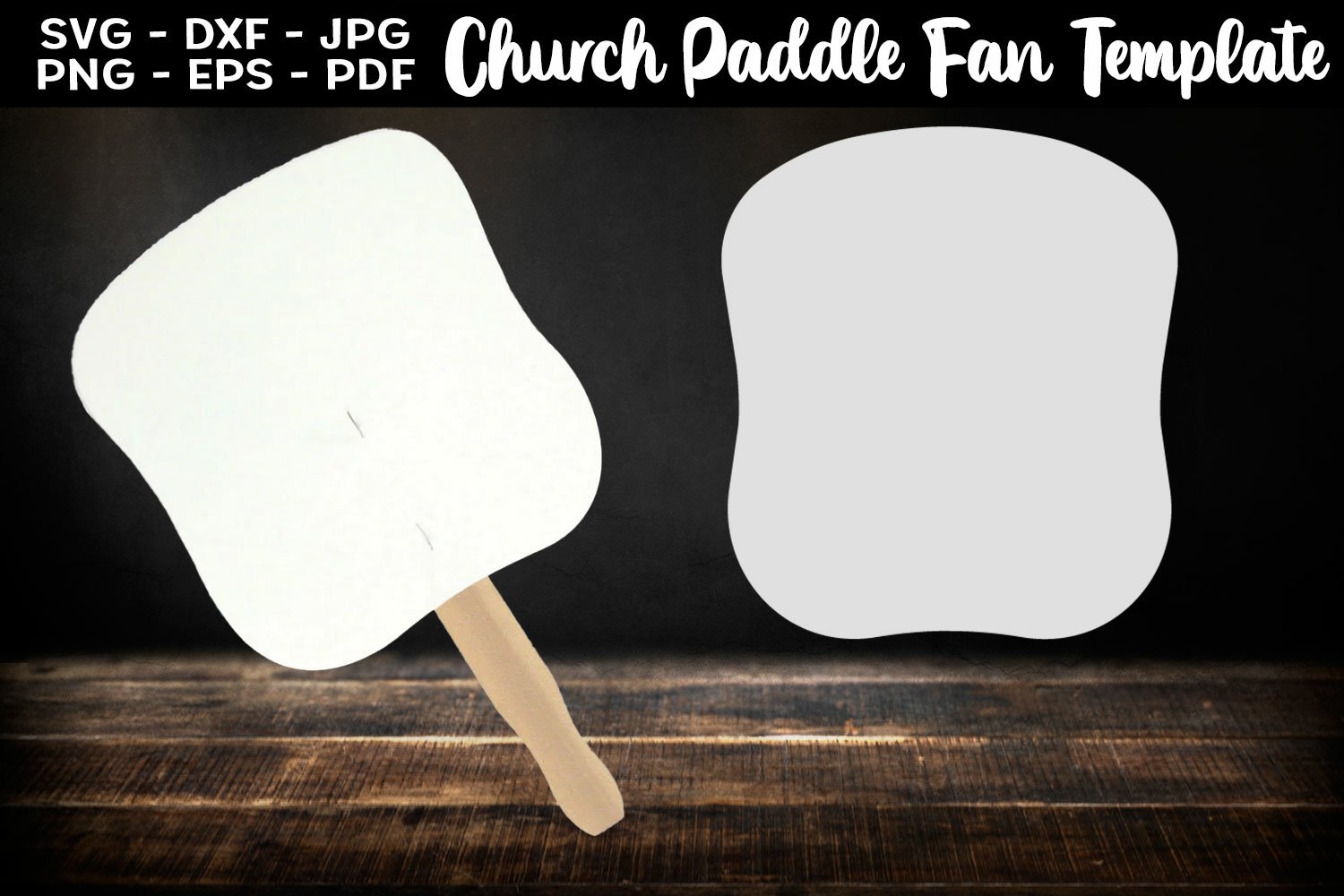 Church Paddle Fan Template Sublimation Label Church Paddle Fan Template Sublimation Label