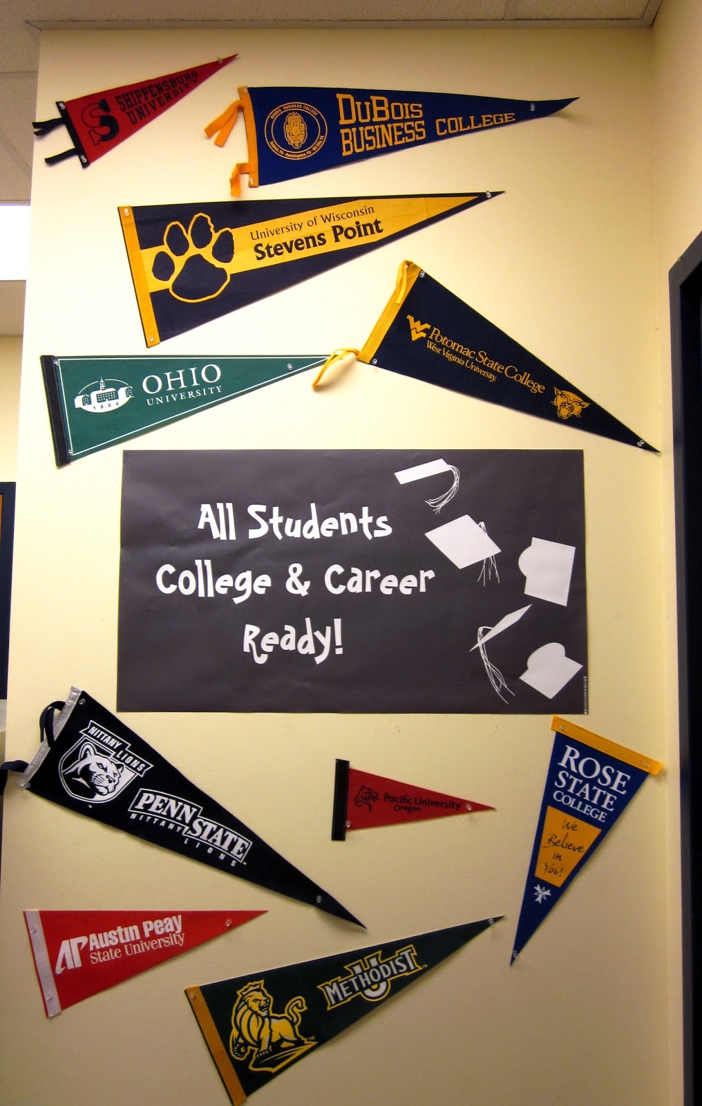 Free Printable College Pennant Templates Free Printable College Pennant Templates