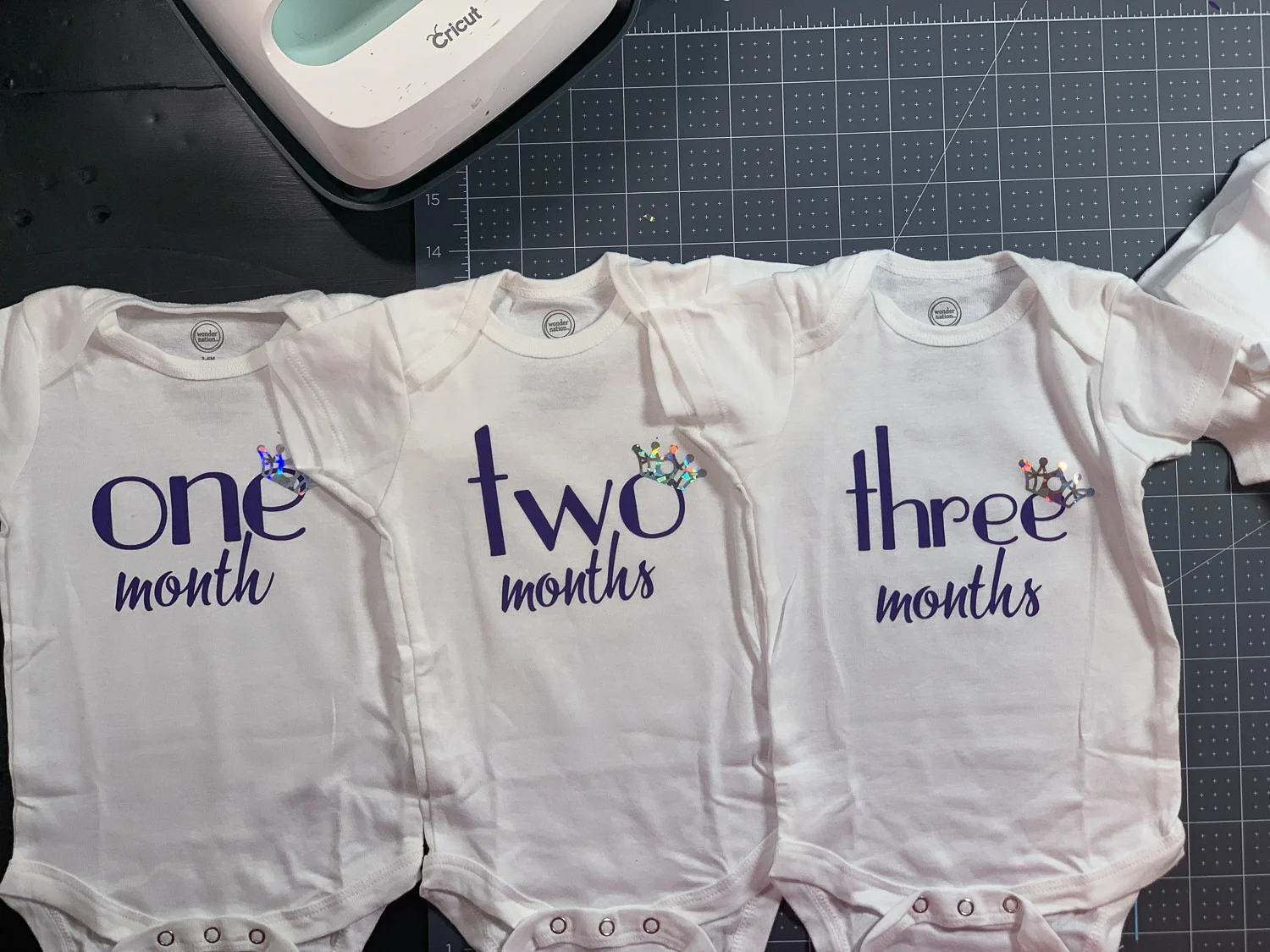 Free Printable Monthly Onesie Templates