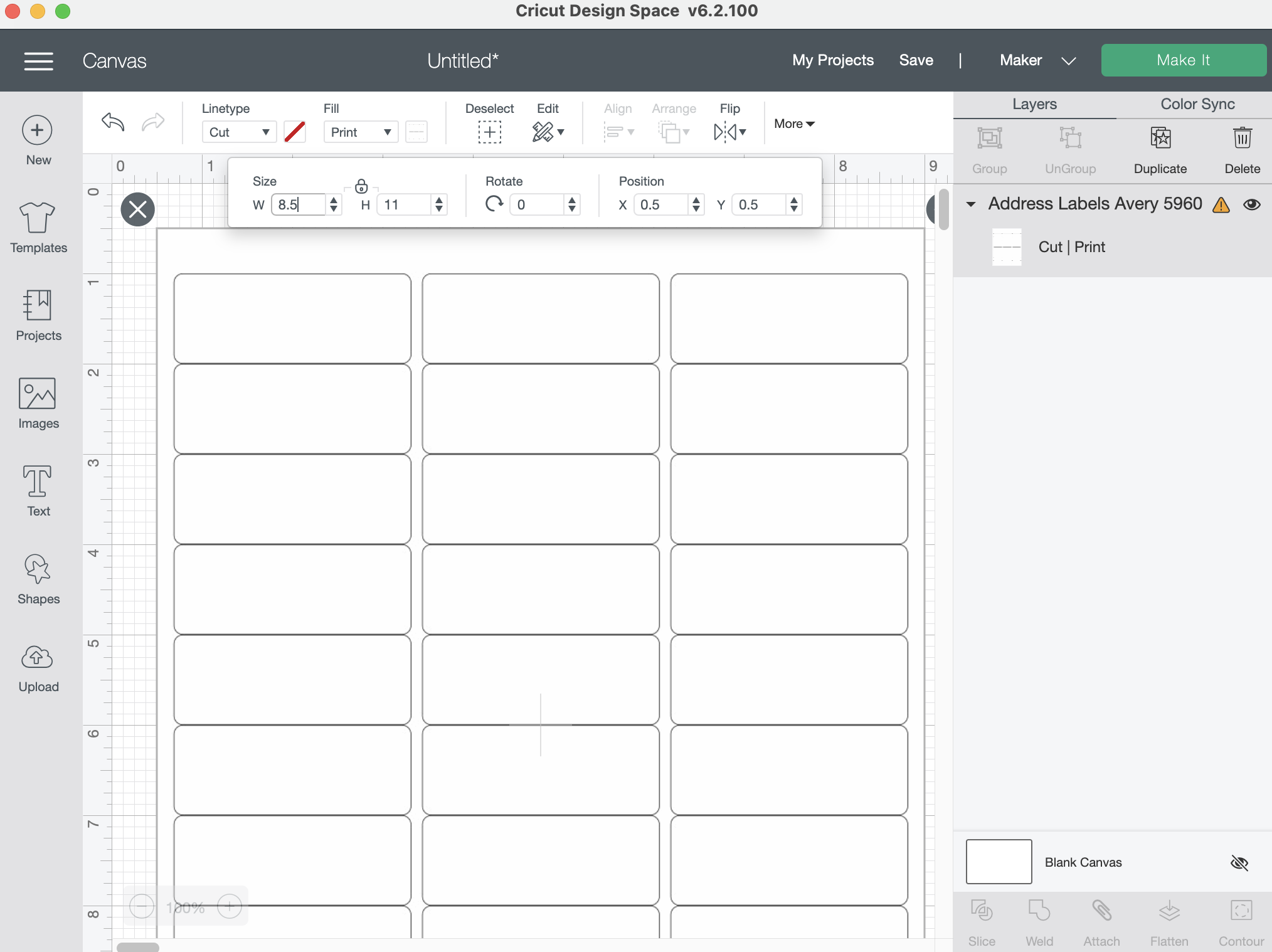 Free Printable Cricut Tab Templates