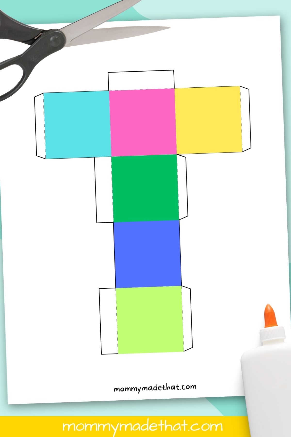 Free Printable Cube Templates Free Printable Cube Templates