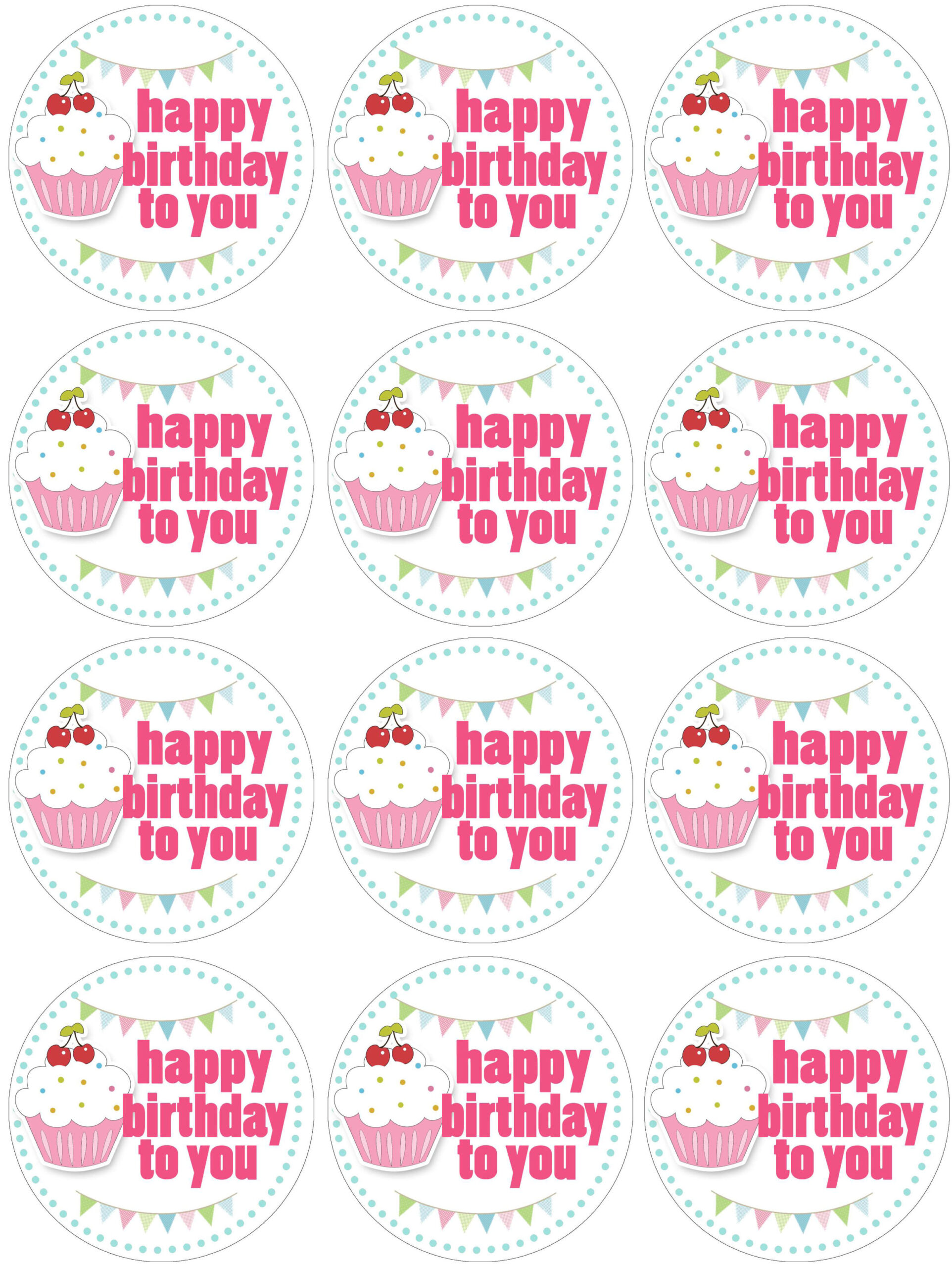 Cupcake Birthday Party With FREE Printables How To Nest For Less 
