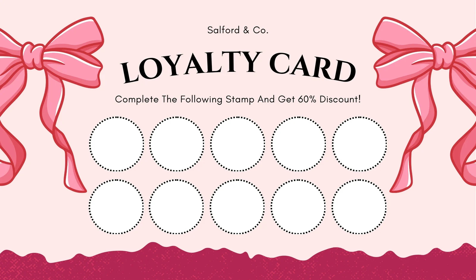 Customize 1 144 Loyalty Cards Templates Online Canva Customize 1 144 Loyalty Cards Templates Online Canva