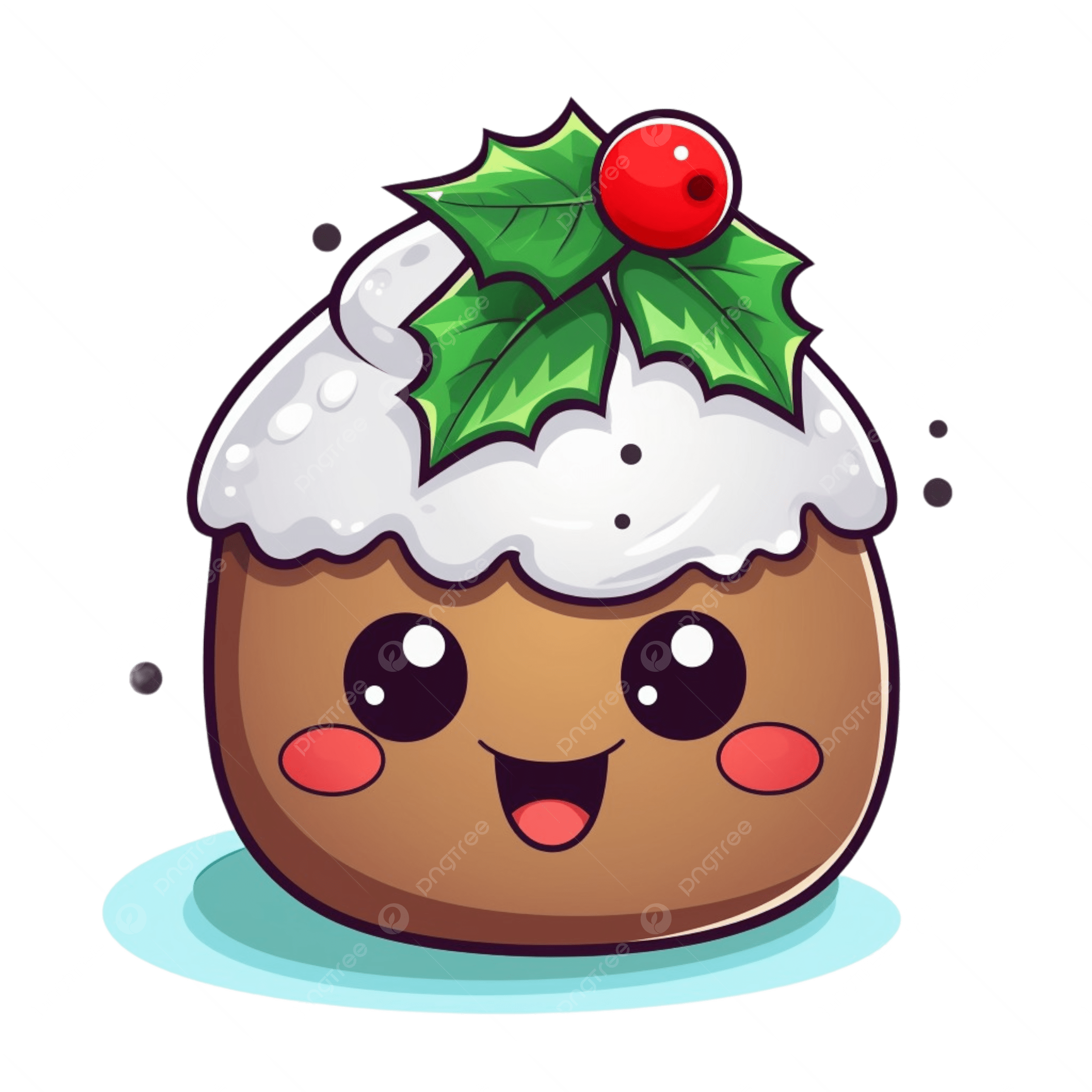 Cute Cartoon Christmas Pudding Clipart Christmas Clipart Cute Clipart Cartoon Clipart PNG Transparent Image And Clipart For Free Download