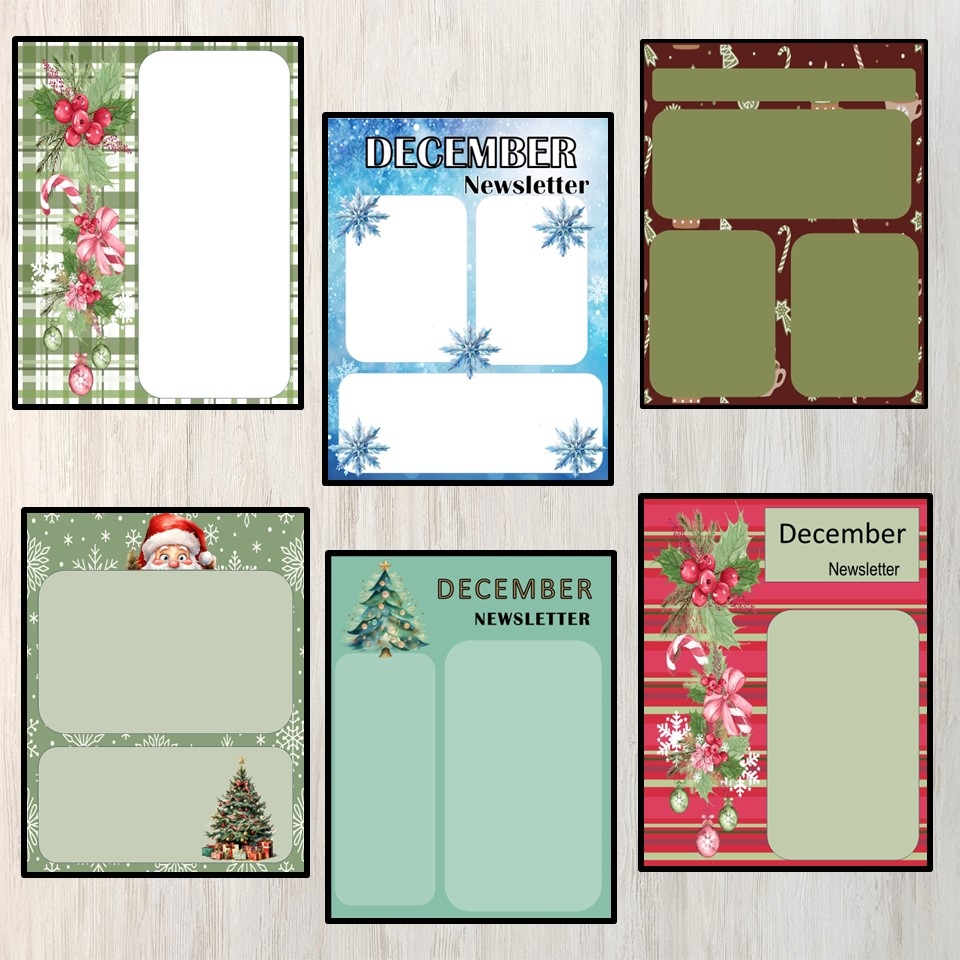 Free Printable Holiday Newsletter Templates Free Printable Holiday Newsletter Templates