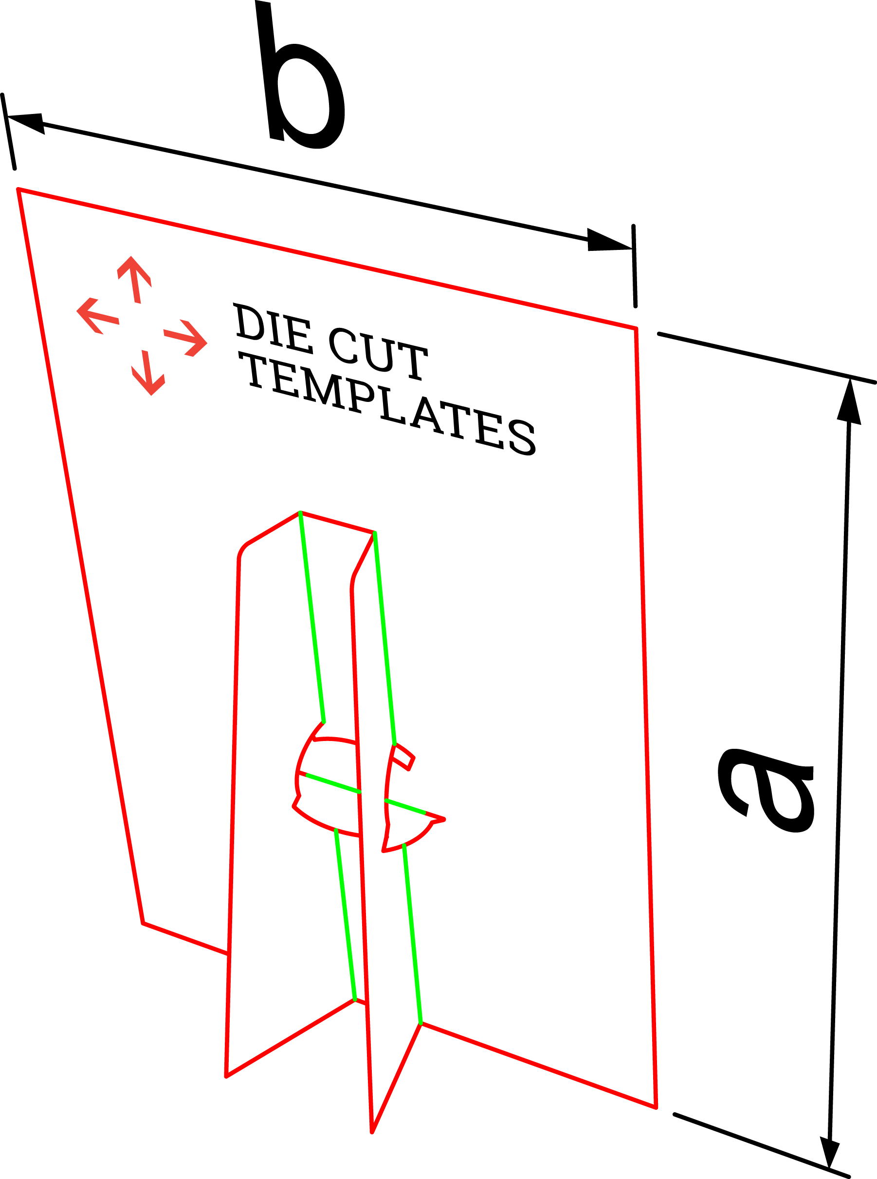 Dielines Display Materials Becf 30701