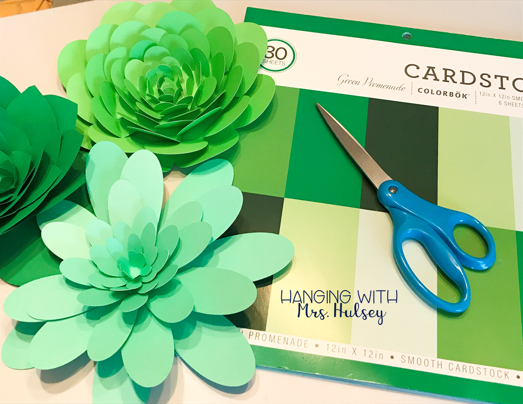 DIY Paper Succulents My WordPress